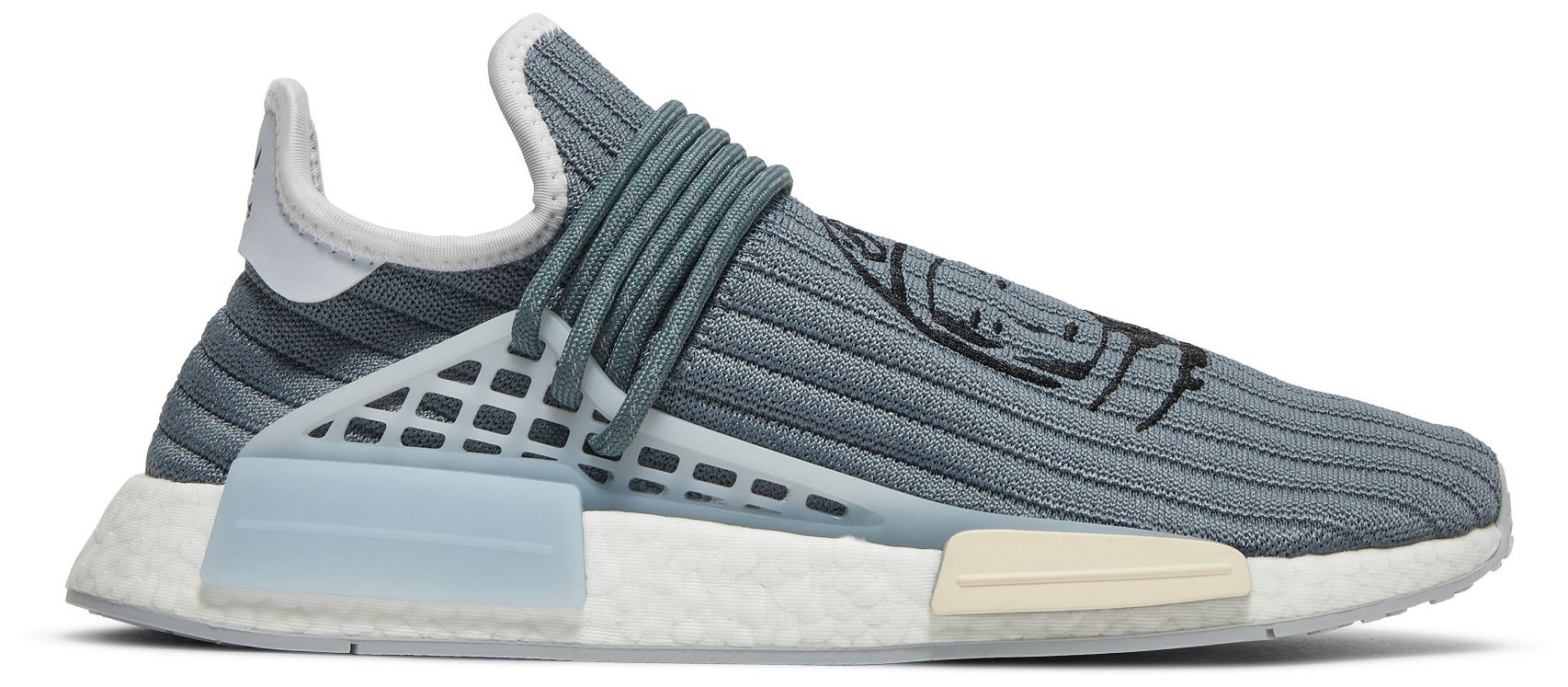 [GW3955] MENS ADIDAS NMD HU 'PHARRELL X BILLIONAIRE BOYS CLUB ASTRONAUT BLUE'