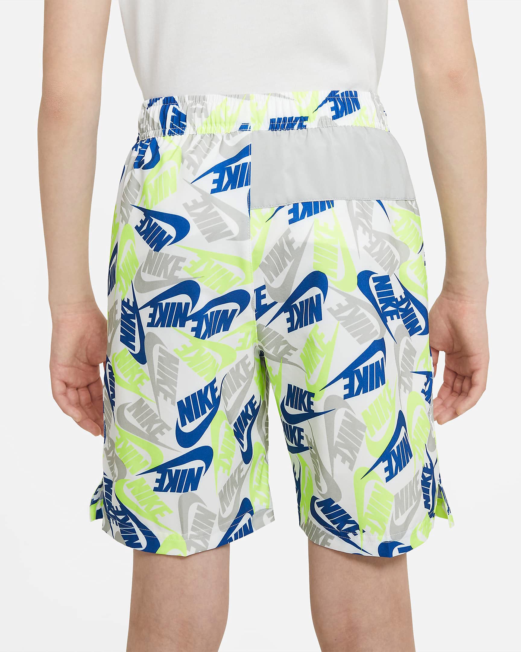 [DA0853-100] YOUTH NIKE WOVEN ALL OVER PRINT SHORTS