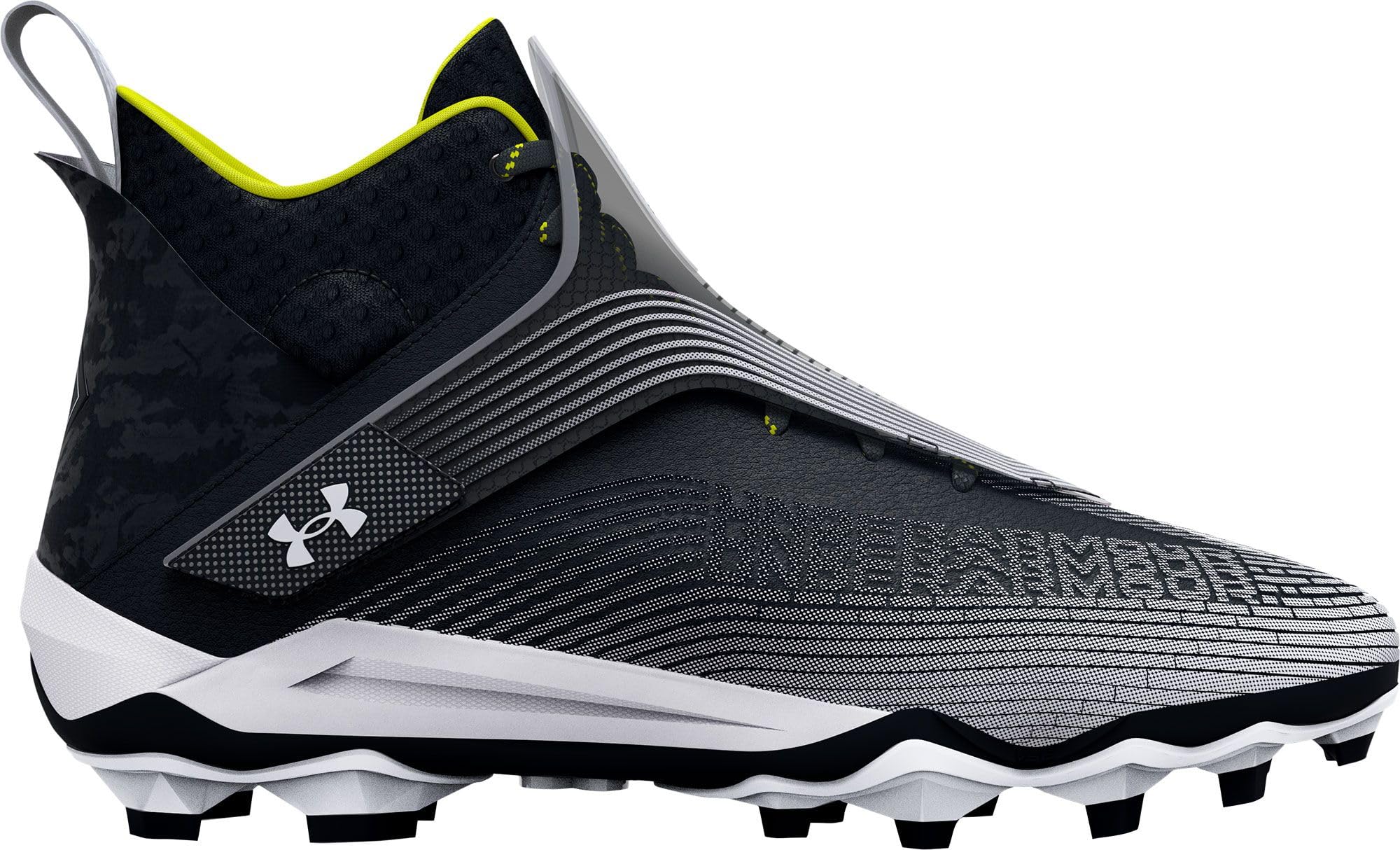 [3025085-001] MENS UNDER ARMOUR UA HIGHLIGHT HAMMER MC 'BLACK'