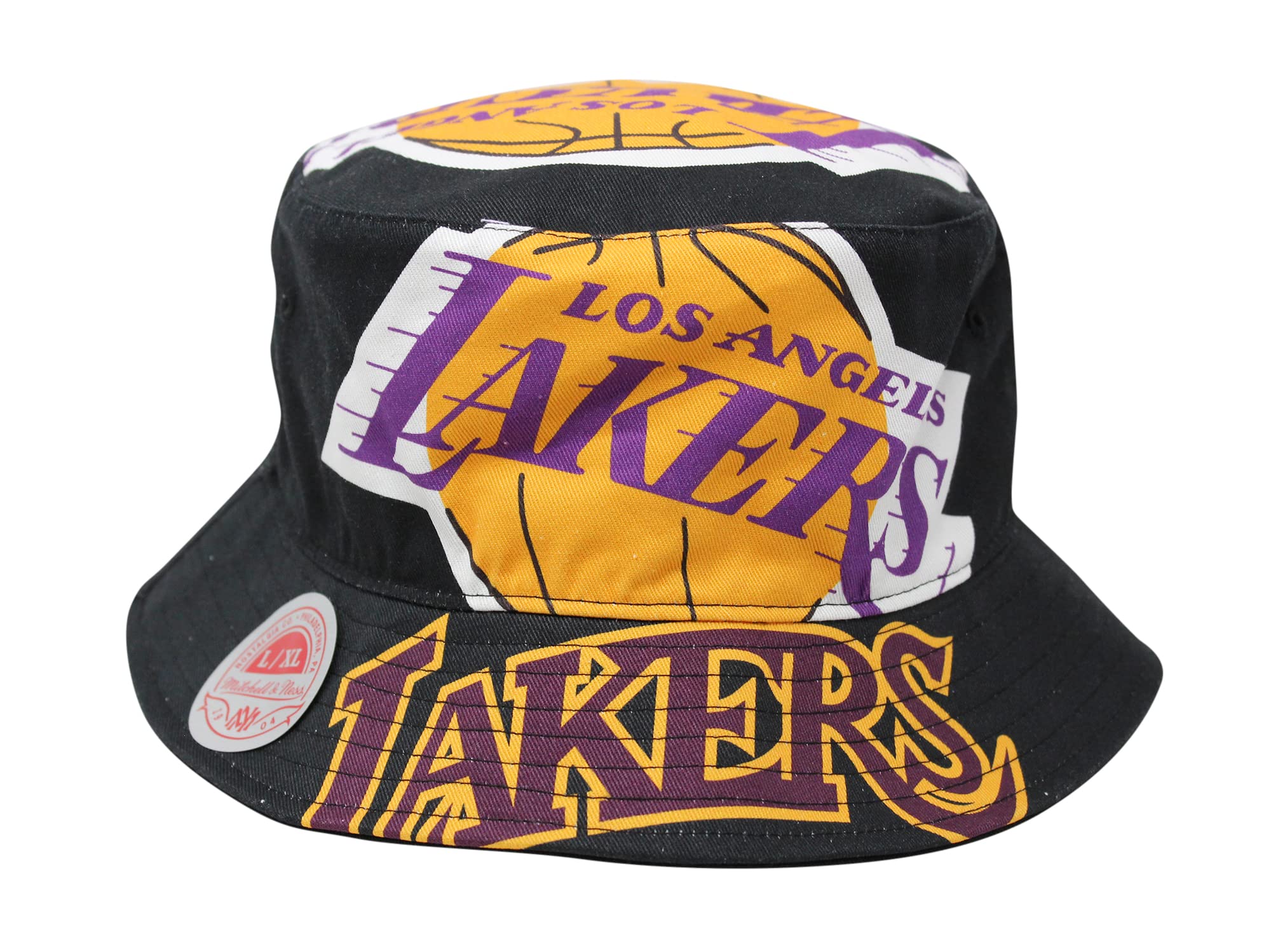 Mens Mitchell & Ness NBA CUT UP BUCKET HWC LAKERS