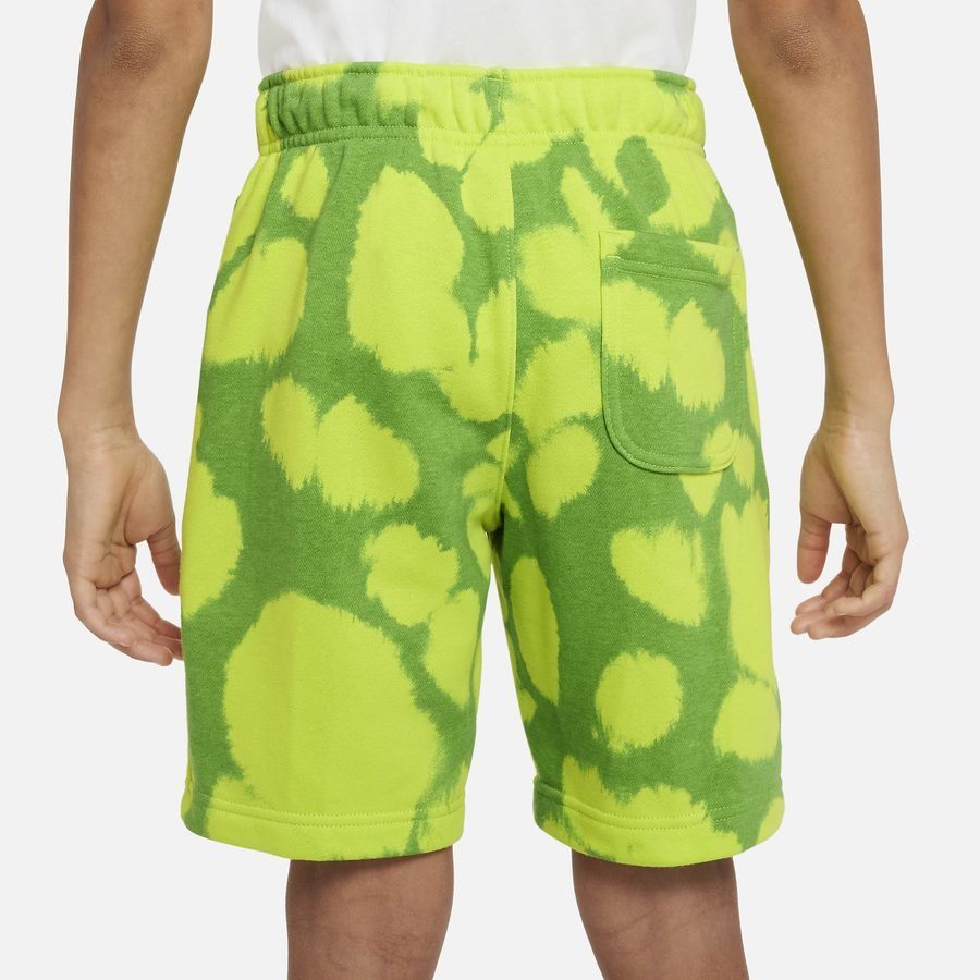 [DO6572-321] YOUTH NIKE SPORTSWEAR PRINTED FRENCH TERRY SHORTS