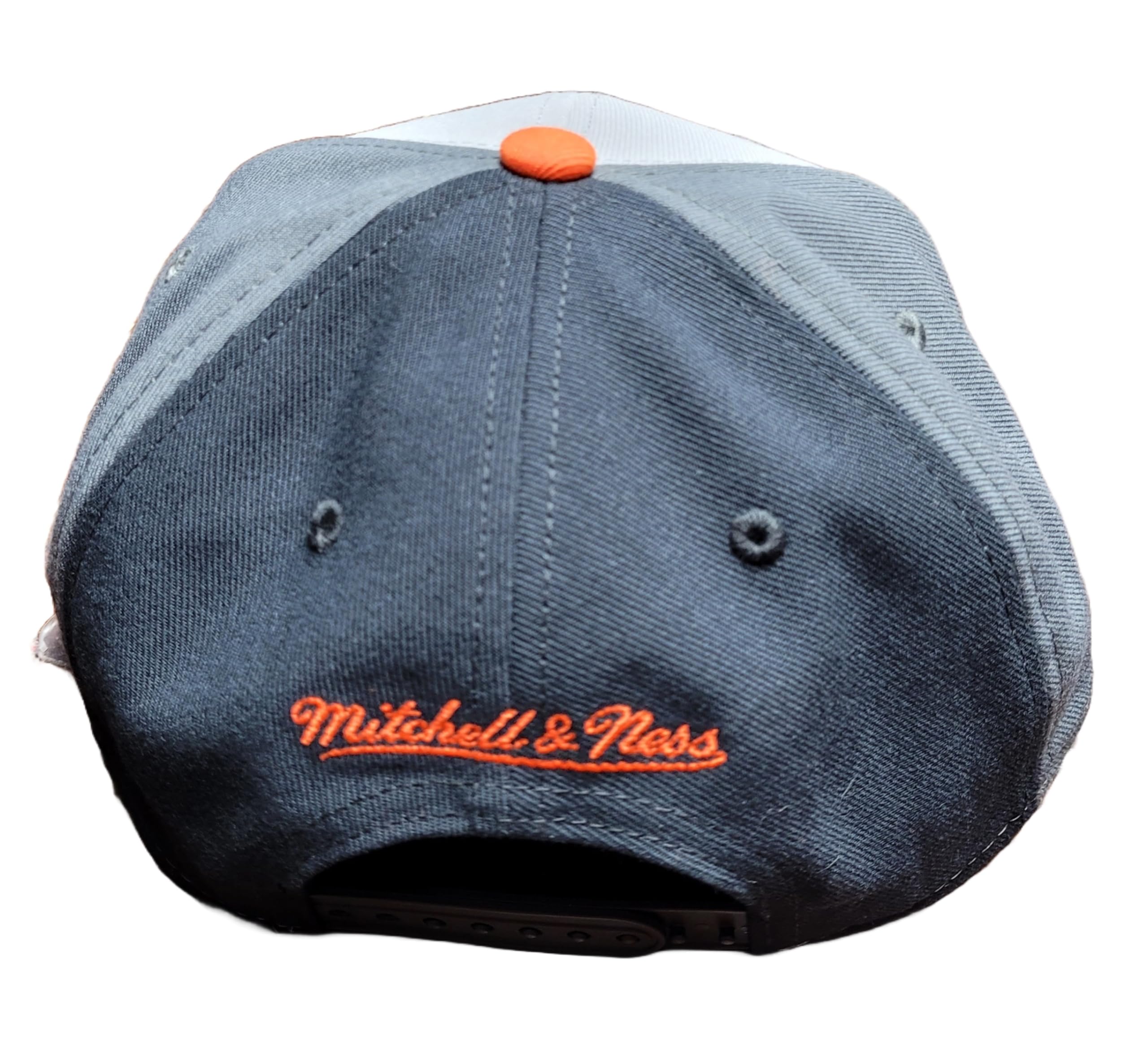 [HY11518-NYMGREY] MENS MITCHELL & NESS MLB TRIPLE PLAY LIBERTY SNAPBACK METS