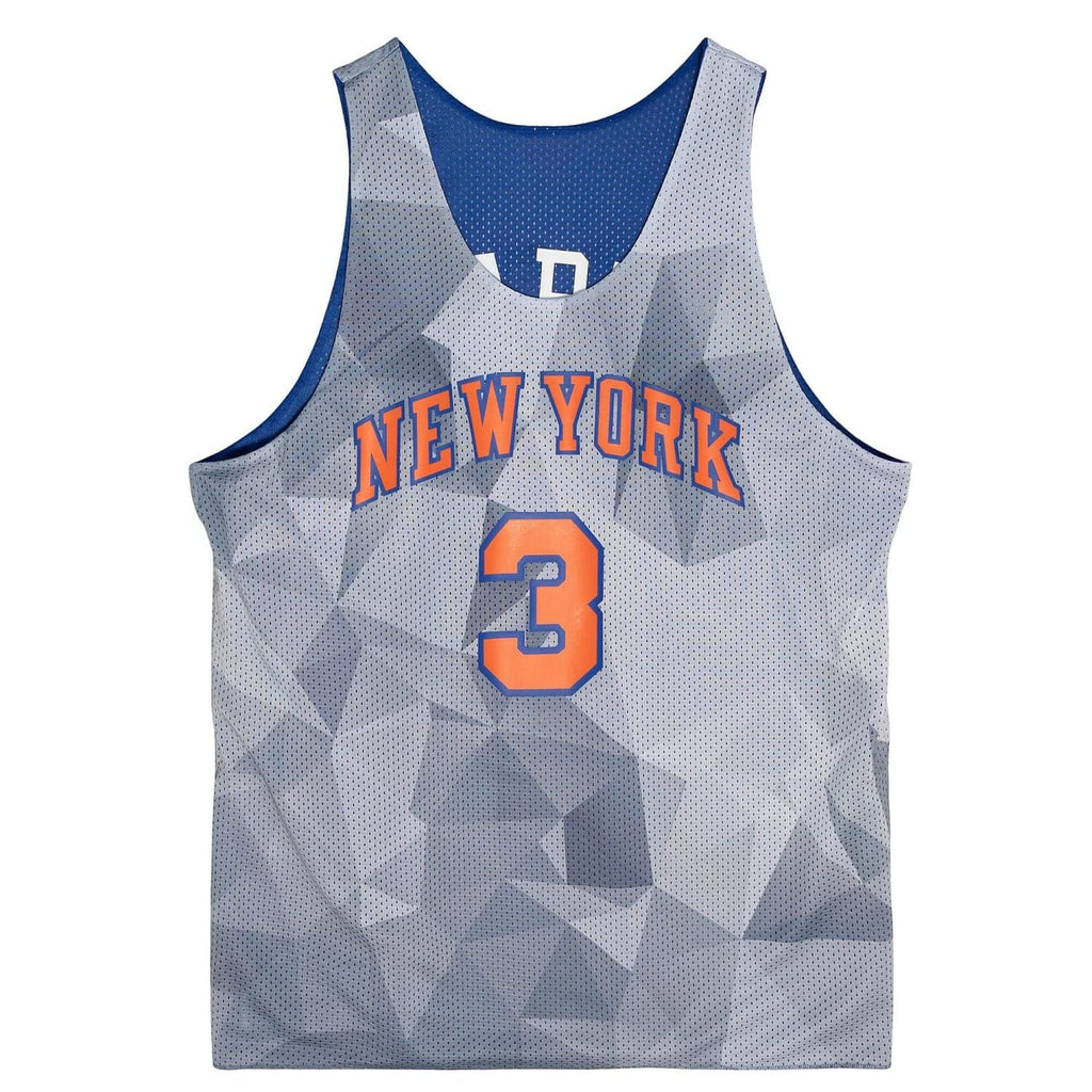 MENS MITCHELL & NESS REVERSIBLE MESH TANK KNICKS JOHN STARKS