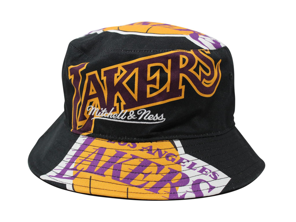 Mens Mitchell & Ness NBA CUT UP BUCKET HWC LAKERS