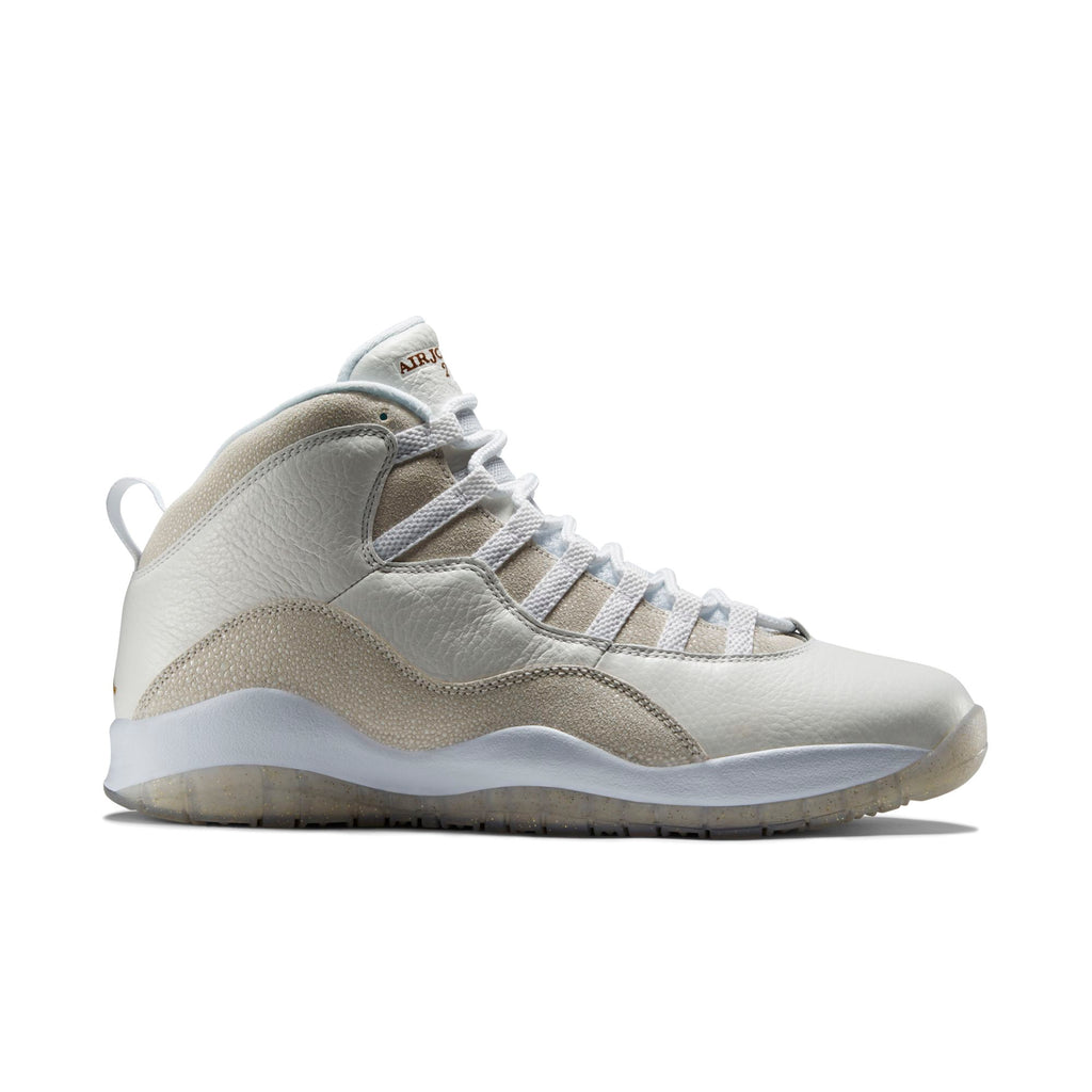 [819955-100] Mens Air Jordan Retro 10 'Drake OVO White'