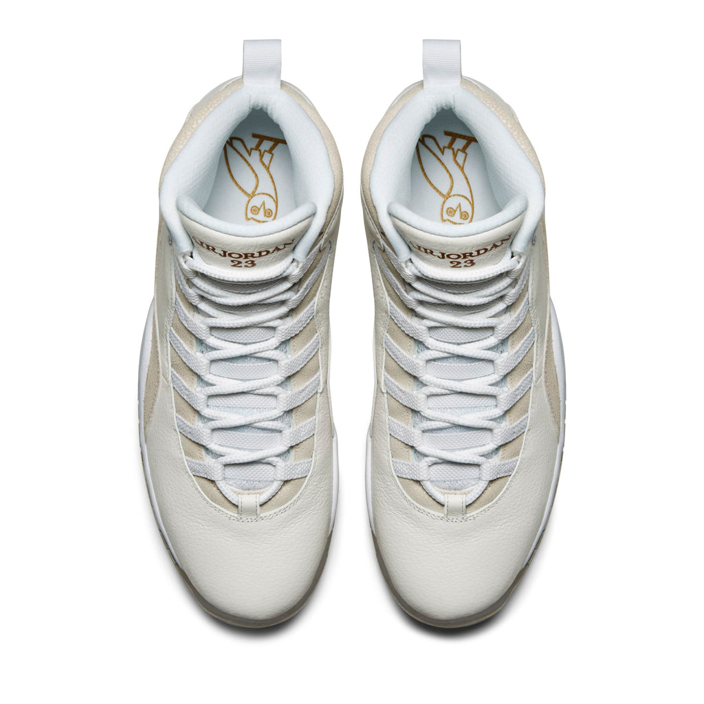[819955-100] Mens Air Jordan Retro 10 'Drake OVO White'