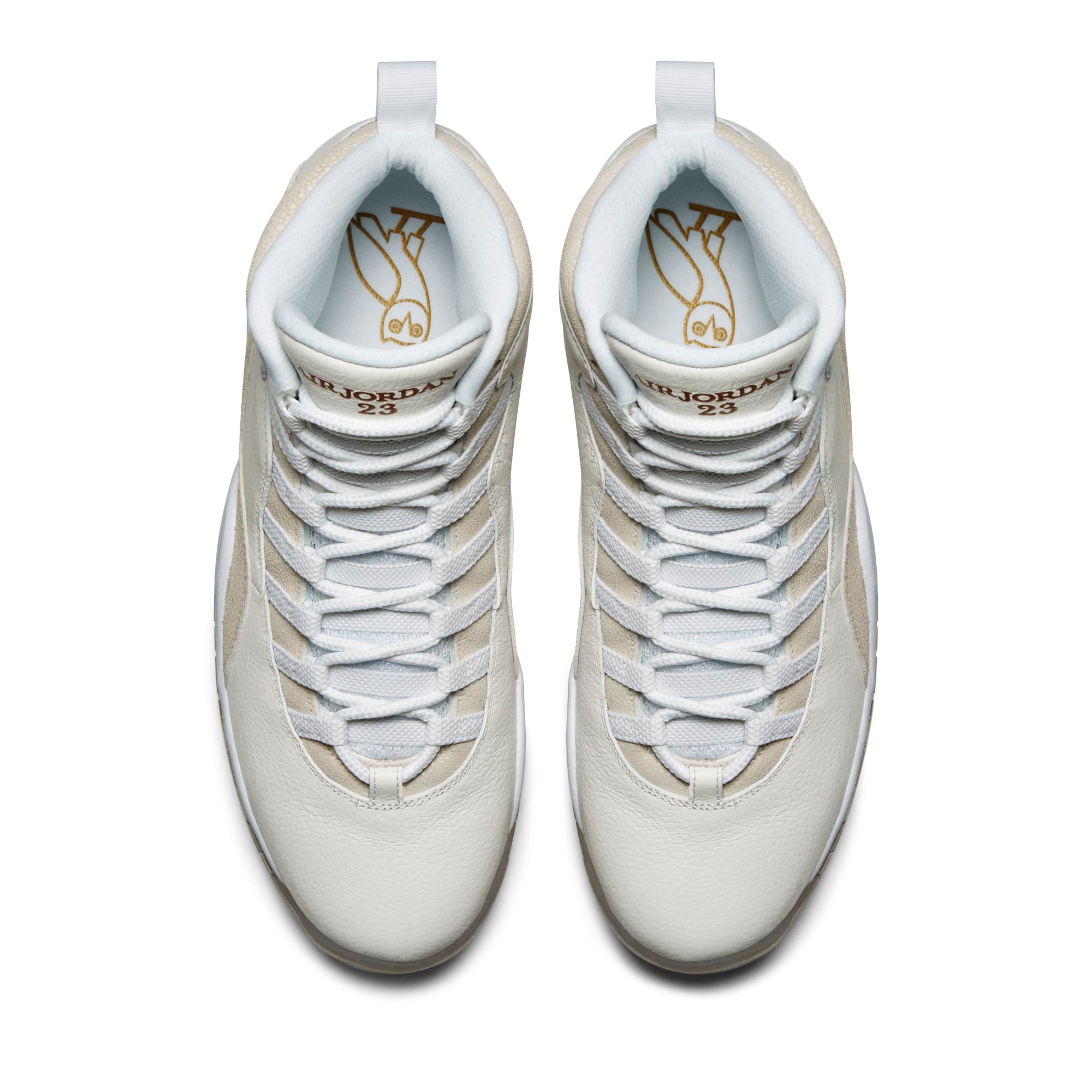 [819955-100] Mens Air Jordan Retro 10 'Drake OVO White'