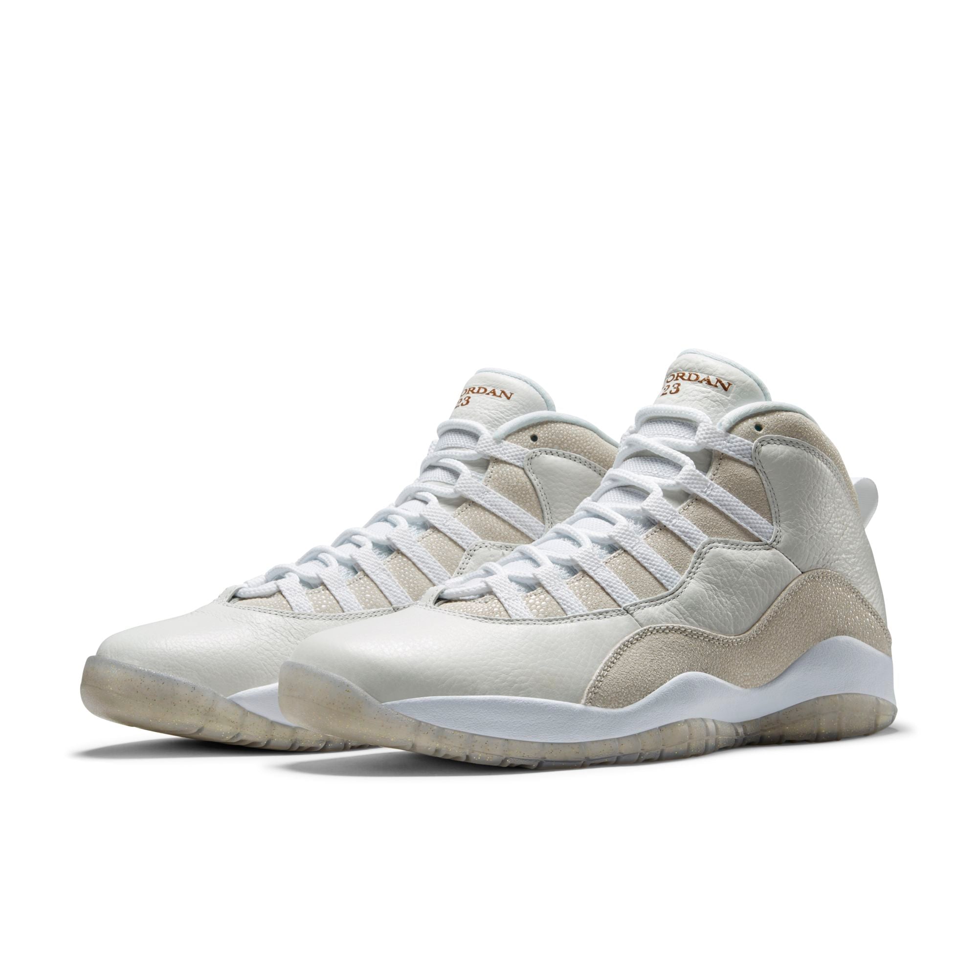 [819955-100] Mens Air Jordan Retro 10 'Drake OVO White'