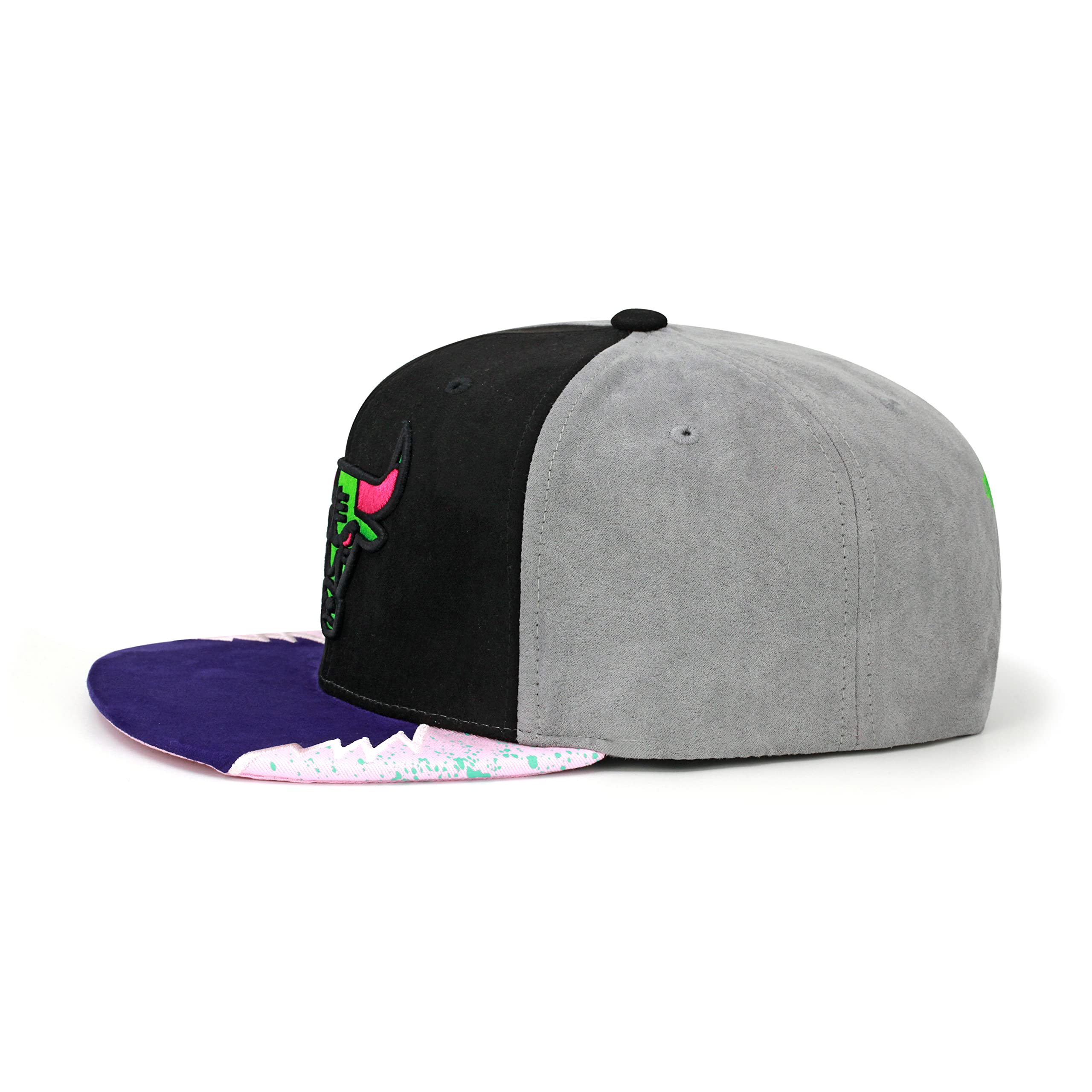 MENS MITCHELL & NESS NBA DAY 5 SNAPBACK BULLS - BLACK-GREY
