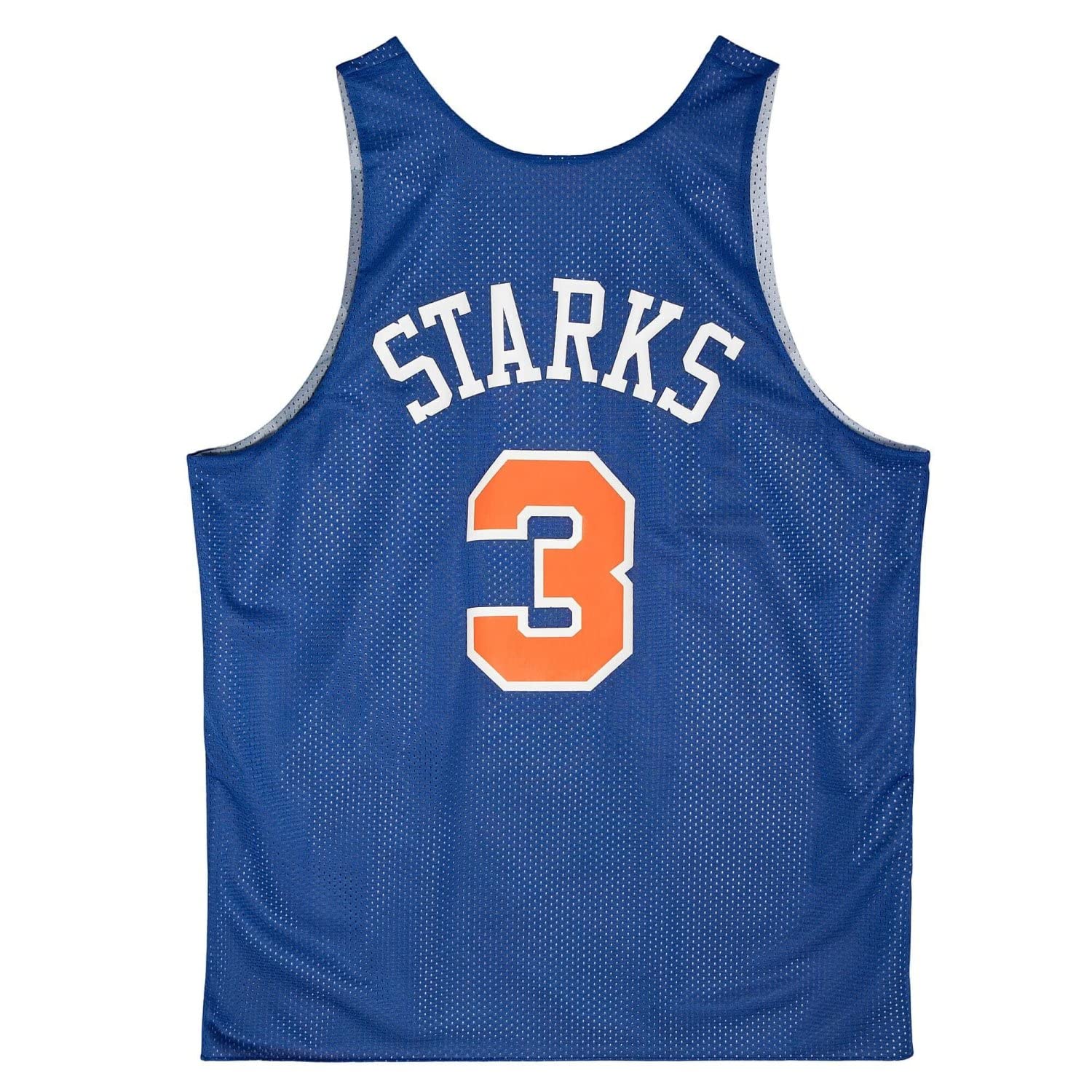 MENS MITCHELL & NESS REVERSIBLE MESH TANK KNICKS JOHN STARKS