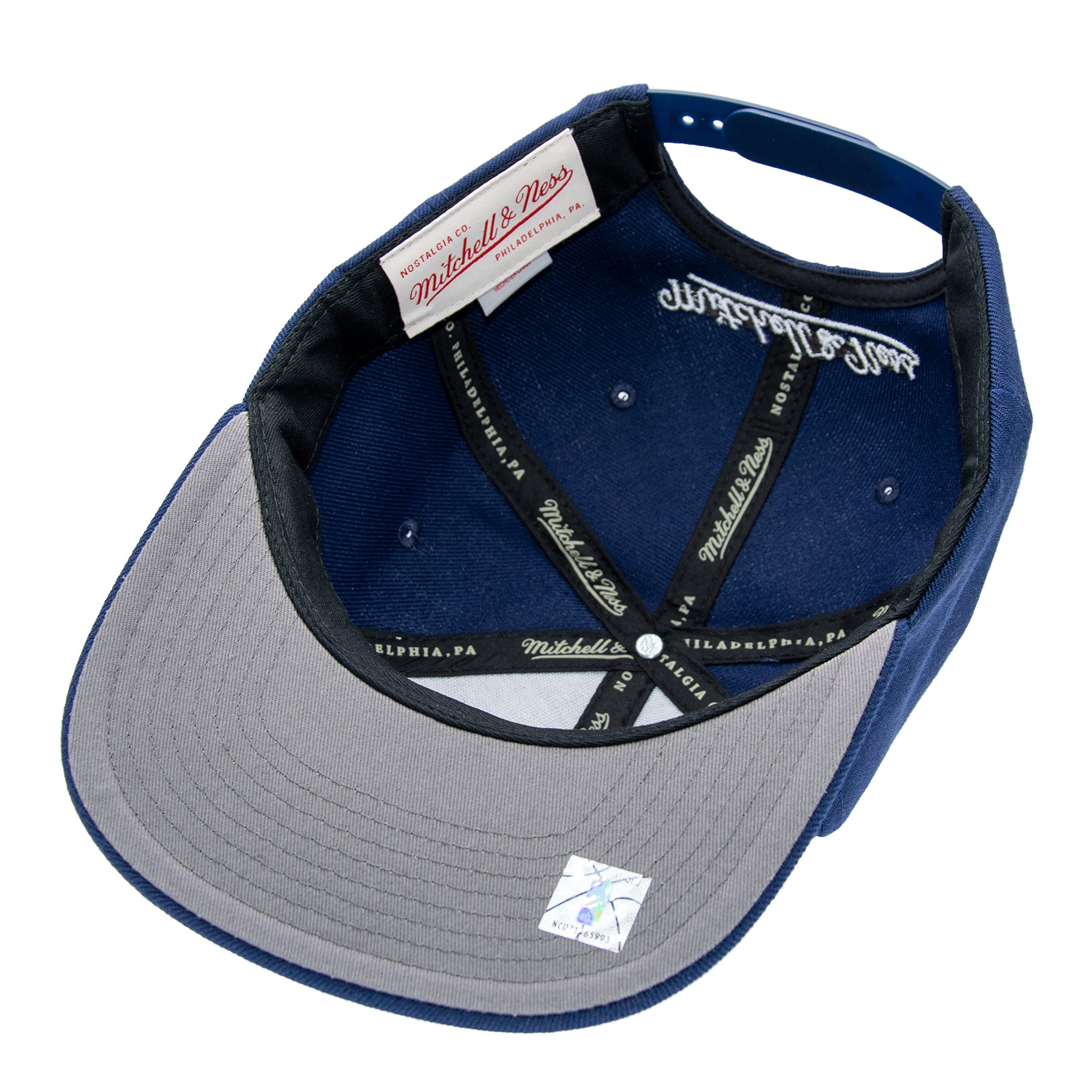 MENS MITCHELL & NESS NBA TEAM GROUND 2.0 SNAPBACK NUGGETS