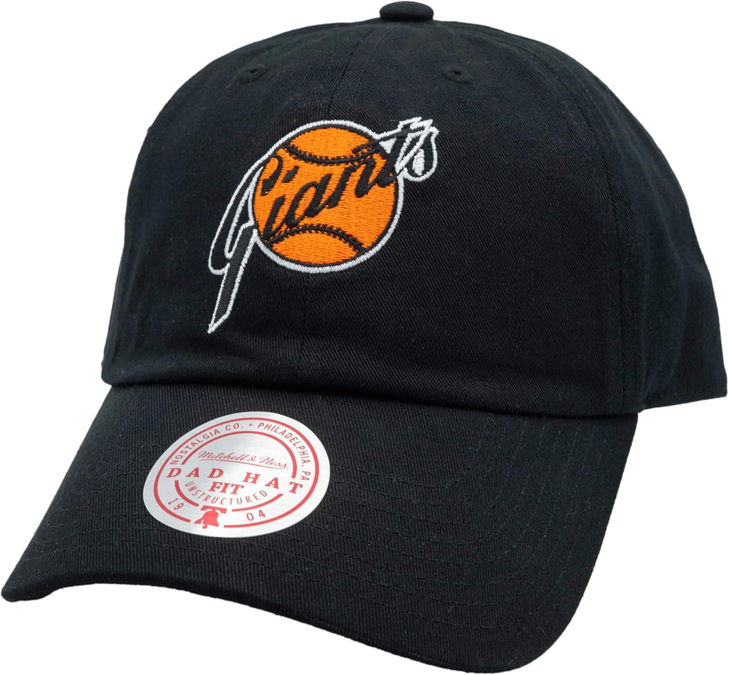 Mens Mitchell & Ness MLB EVERGREEN STRAPBACK COOP GIANTS