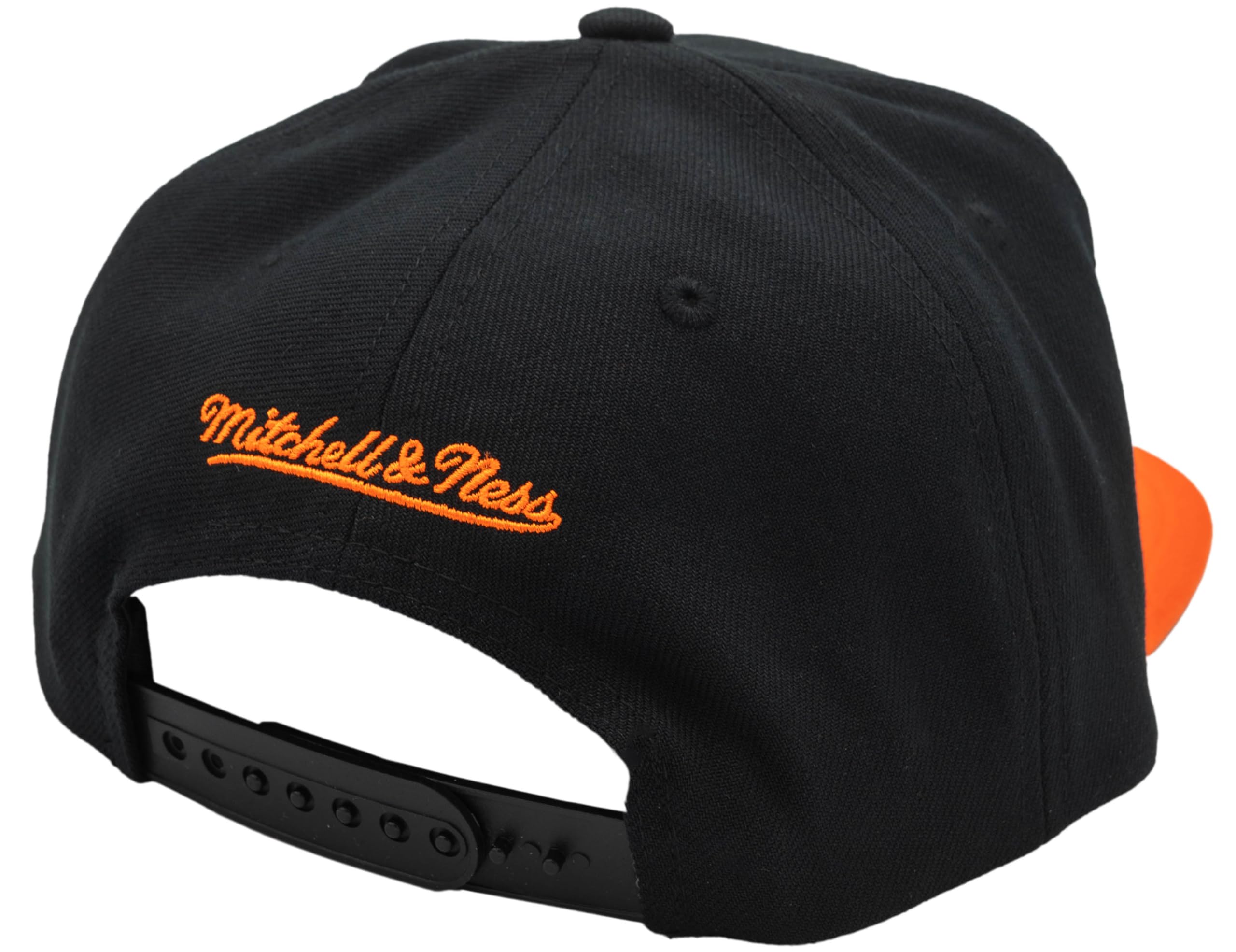 Mens Mitchell & Ness MLB EVERGREEN SCRIPT SNAPBACK ORIOLES