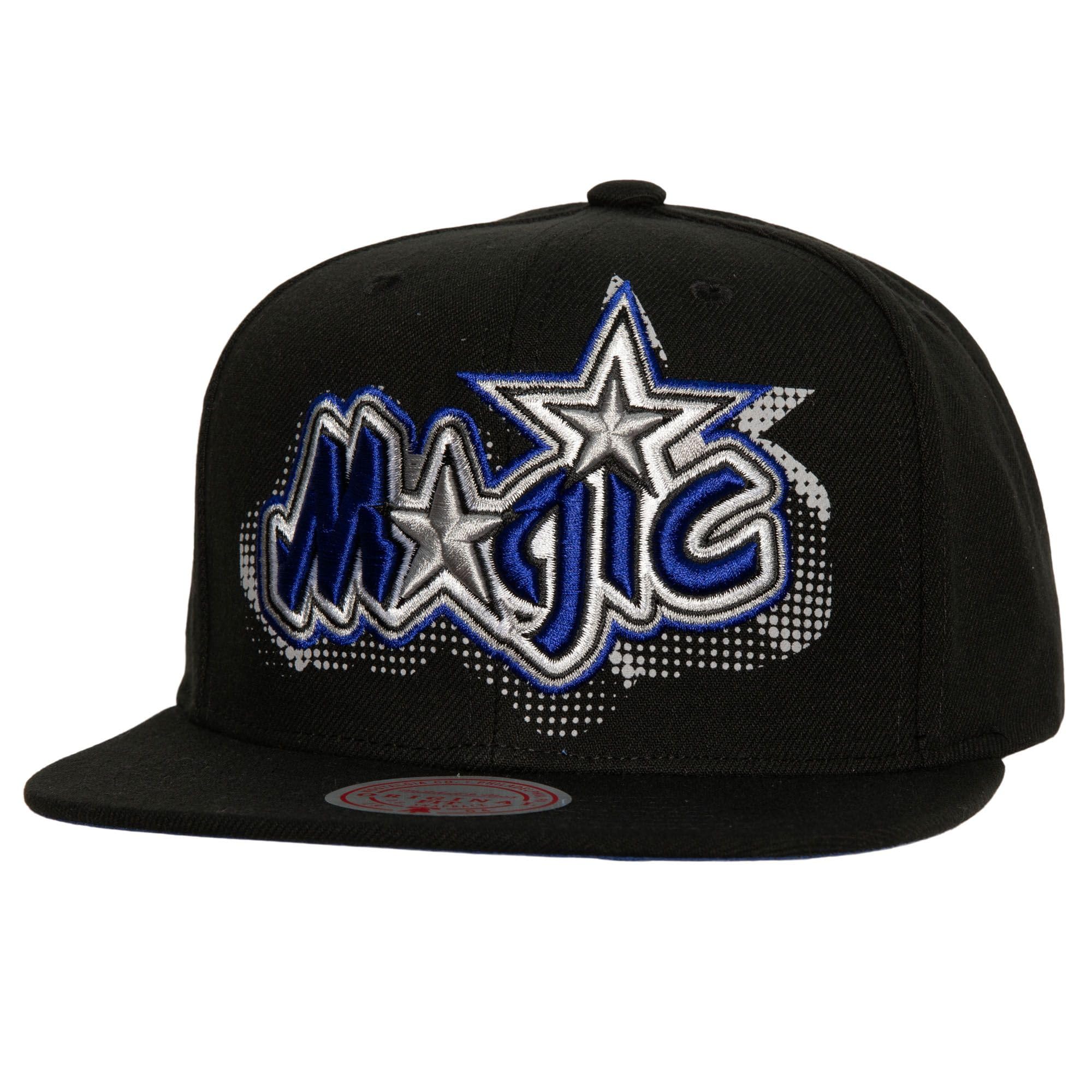 MENS MITCHELL & NESS NBA BIG FACE 7.0 SNAPBACK HWC MAGIC - BLACK