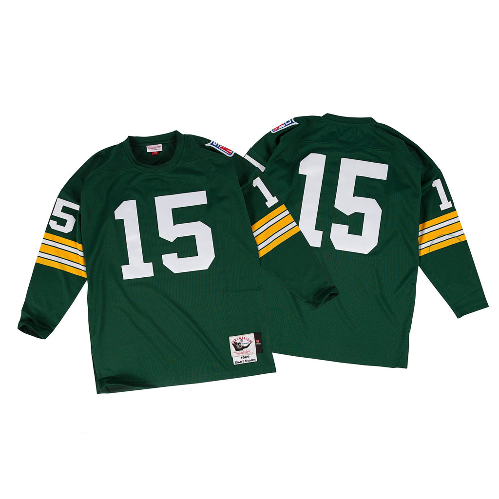 Mens Mitchell & Ness NFL AUTHENTIC JERSEY PACKERS 1969 BART STARR