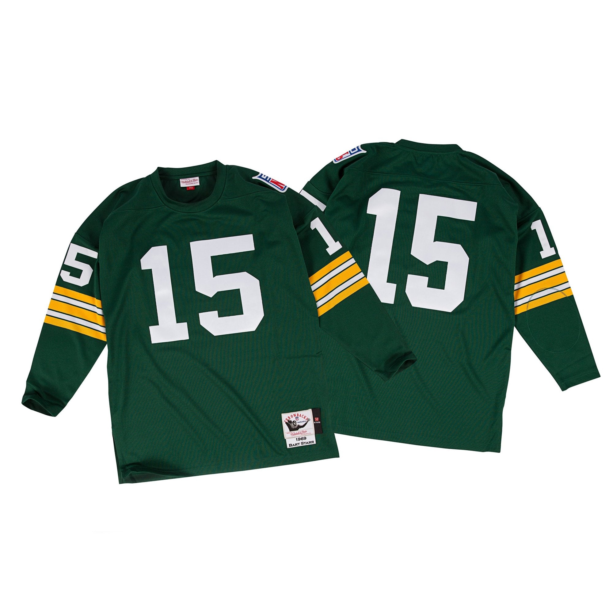 Mens Mitchell & Ness NFL AUTHENTIC JERSEY PACKERS 1969 BART STARR