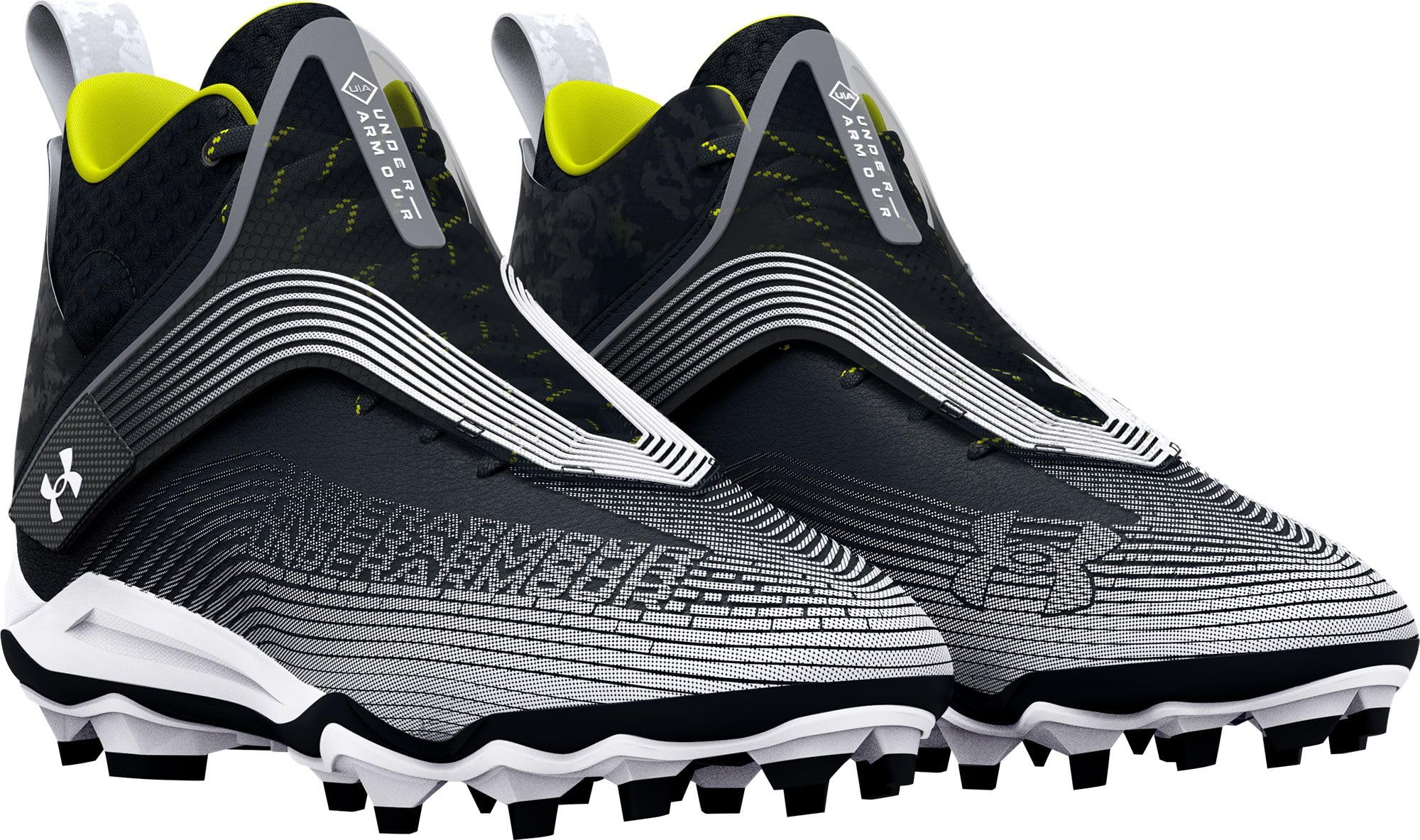 [3025085-001] MENS UNDER ARMOUR UA HIGHLIGHT HAMMER MC 'BLACK'