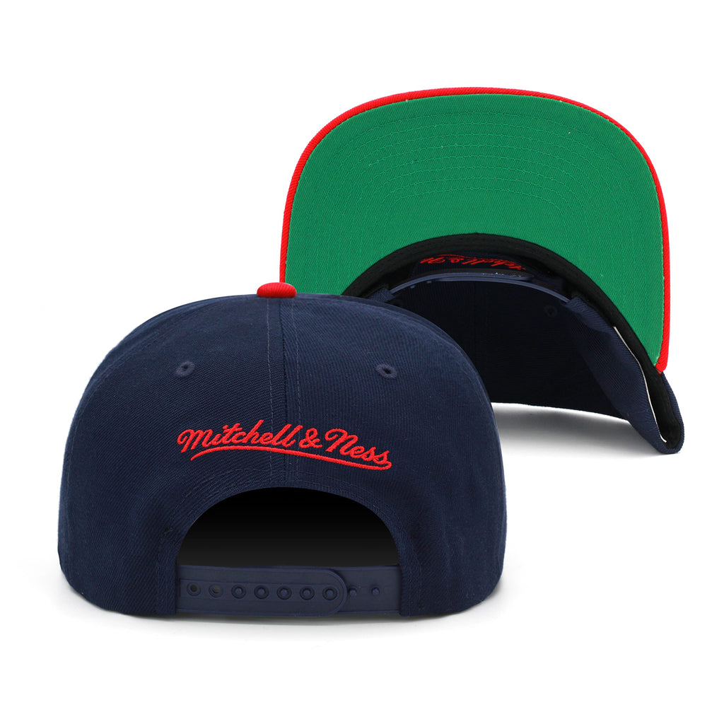 Mens Mitchell & Ness NBA TEAM 2 TONE 2.0 SNAPBACK HWC NETS