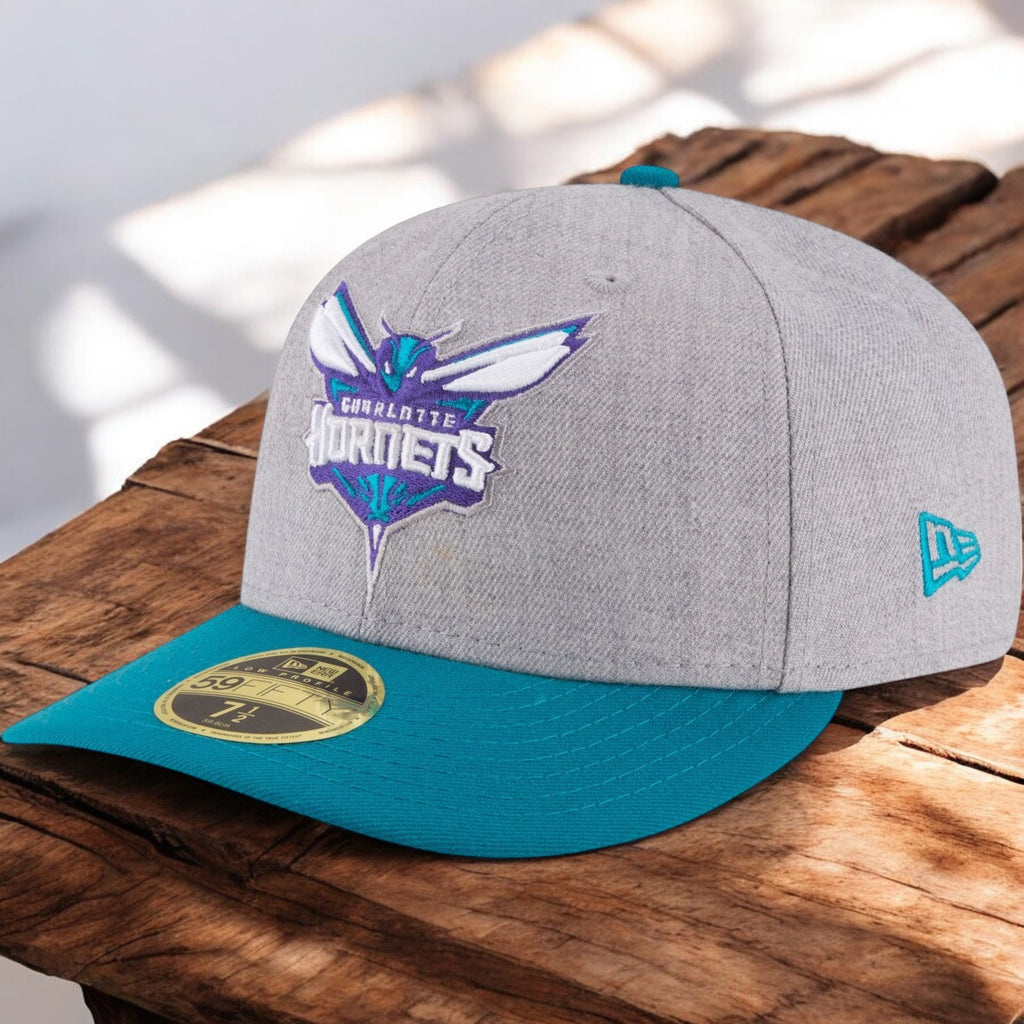 [70344186] Mens New Era NBA Low Profile Authentic 59Fifty - Charlotte Hornets