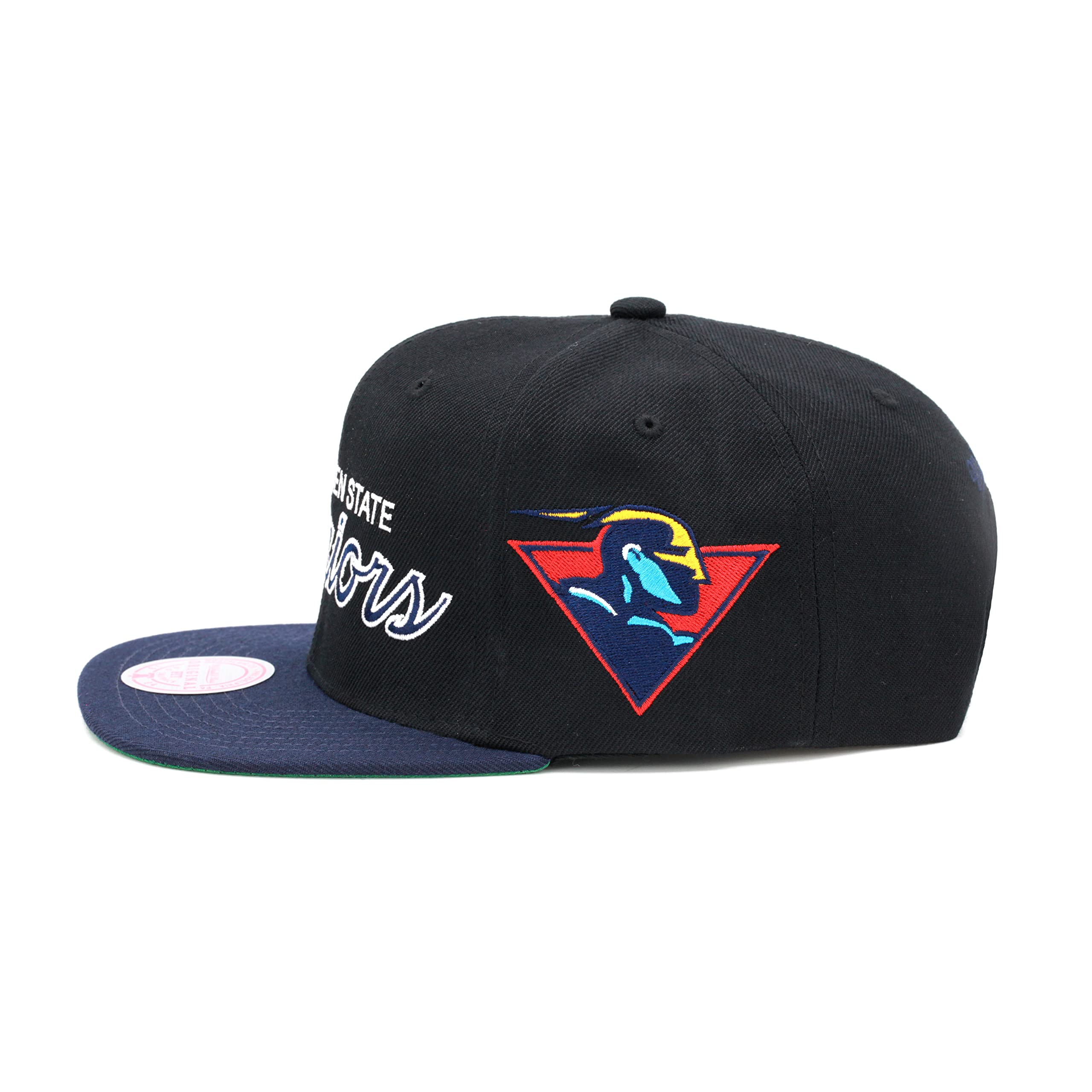 Mens Mitchell & Ness NBA TEAM SCRIPT 2.0 SNAPBACK HWC WARRIORS