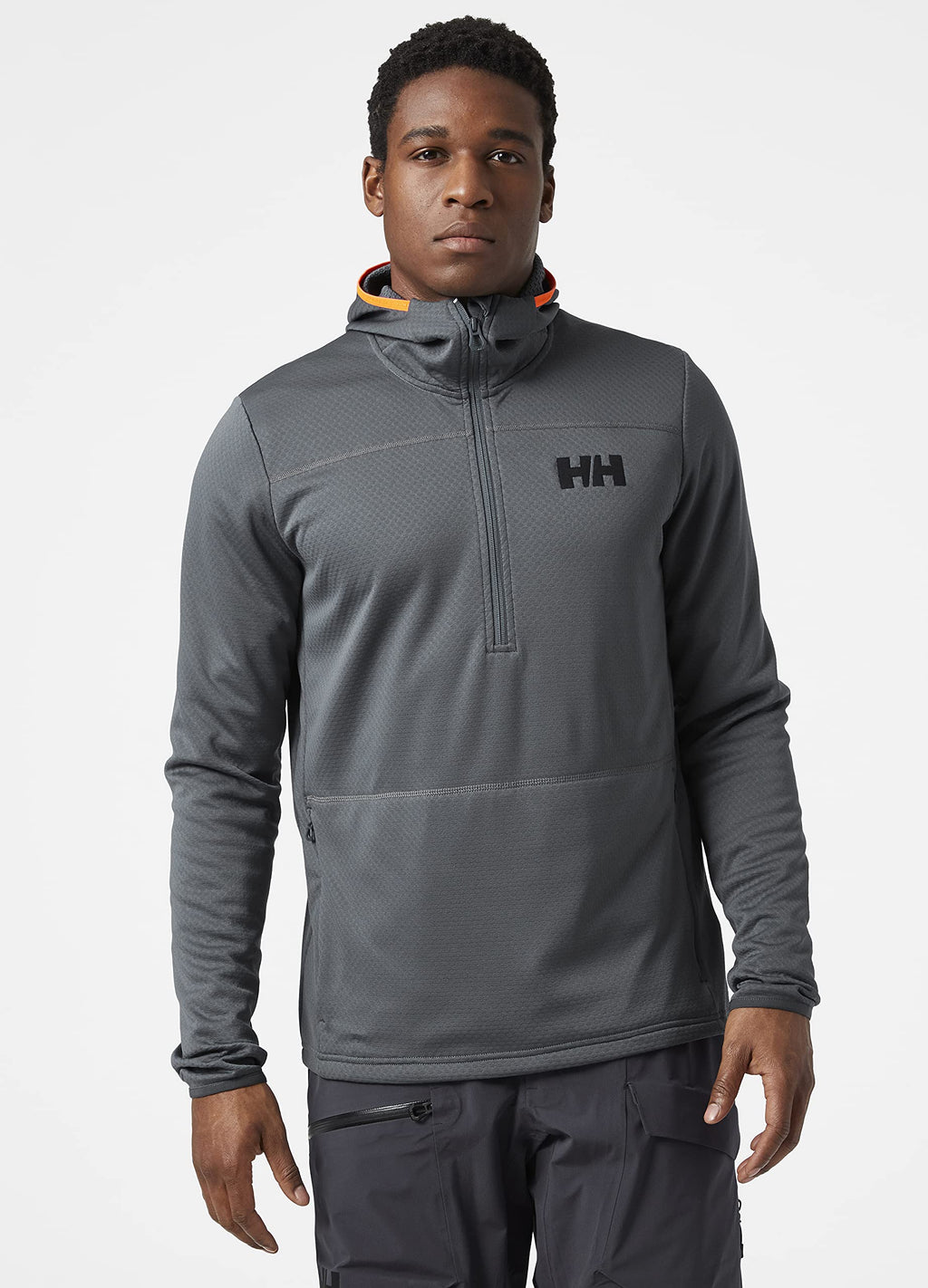 [49422-609] MENS HELLY HANSEN POWERDREAMER MIDLAYER 1/2 ZIP PULLOVER HOODY