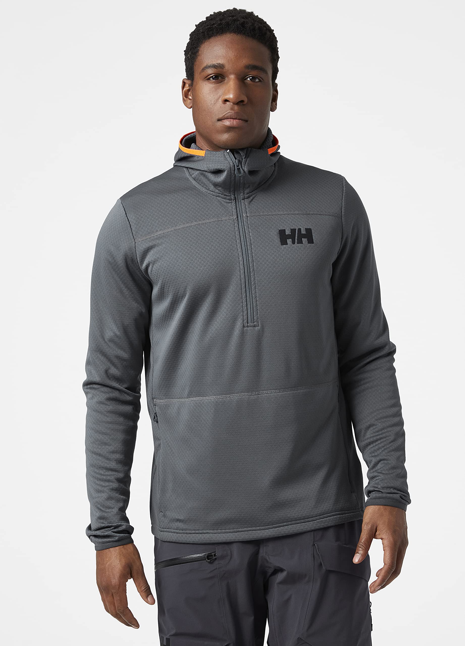 [49422-609] MENS HELLY HANSEN POWERDREAMER MIDLAYER 1/2 ZIP PULLOVER HOODY