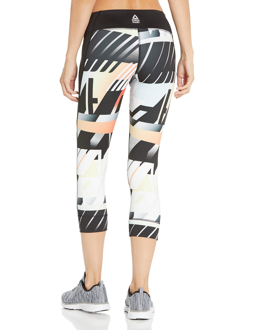 [FJ5313] Womens Reebok CrossFit Lux Bold 3/4 Tights