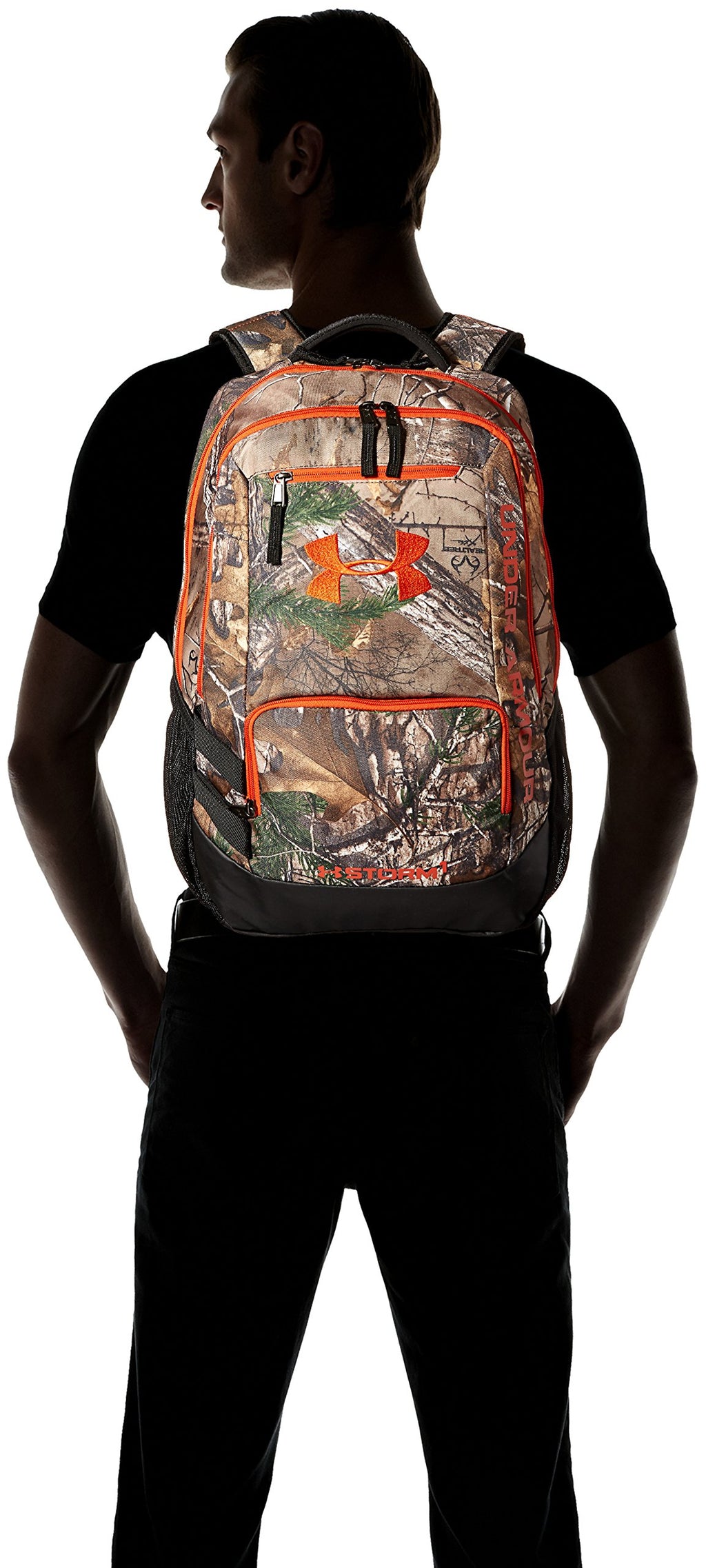 [1247302-946] ADULT UNDER ARMOUR CAMO HUSTLE BACKPACK