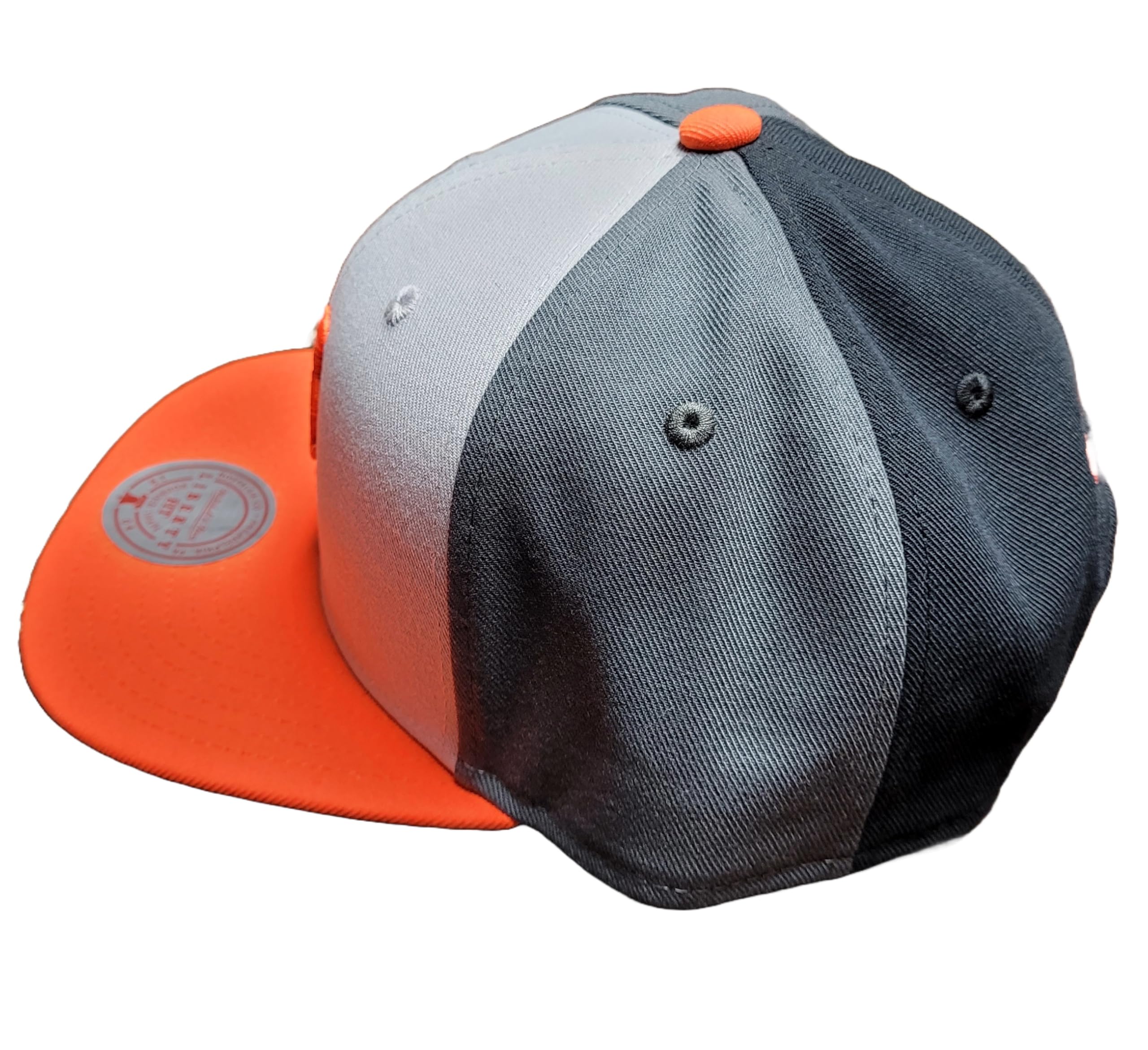[HY11518-NYMGREY] MENS MITCHELL & NESS MLB TRIPLE PLAY LIBERTY SNAPBACK METS