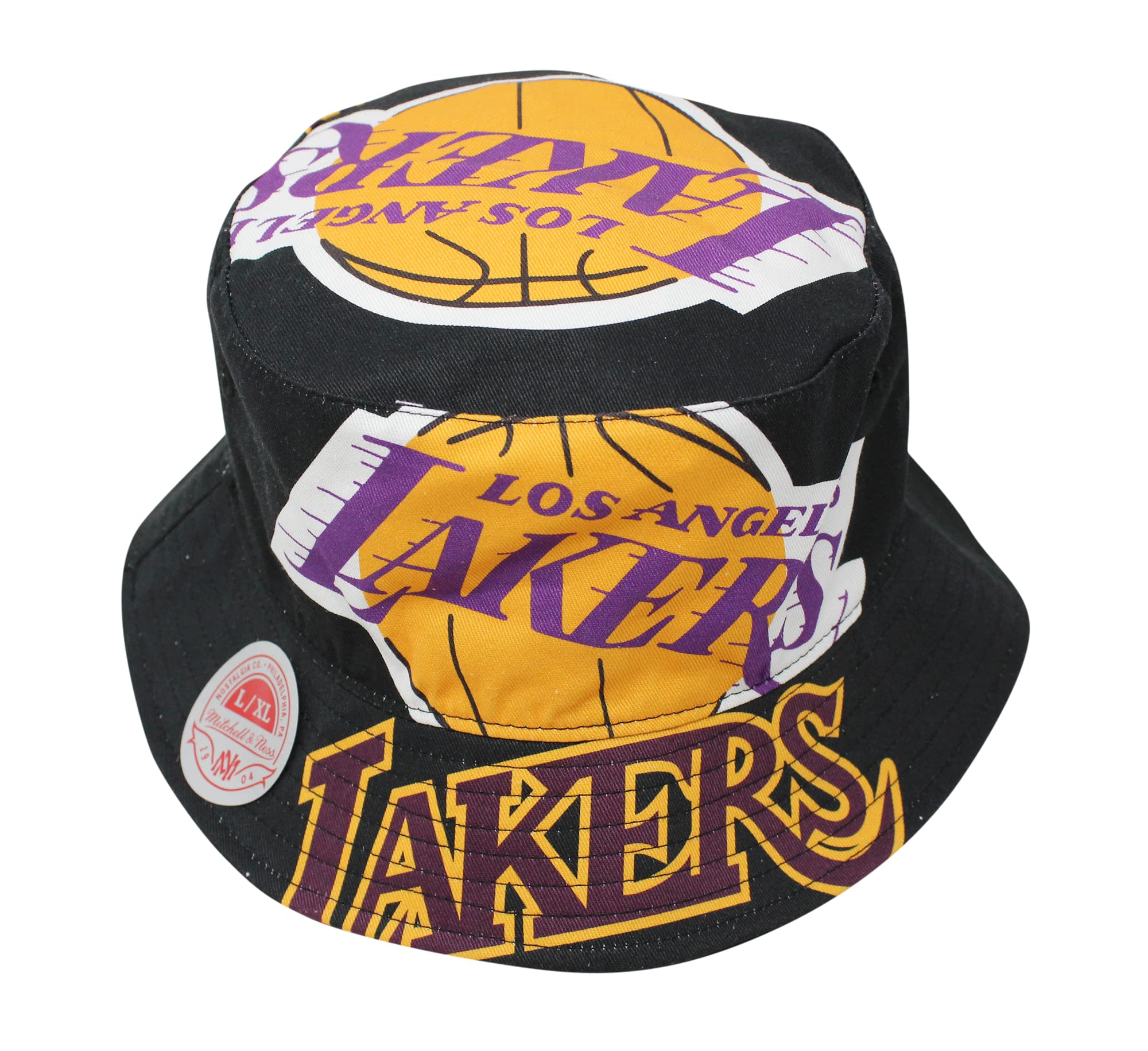 Mens Mitchell & Ness NBA CUT UP BUCKET HWC LAKERS