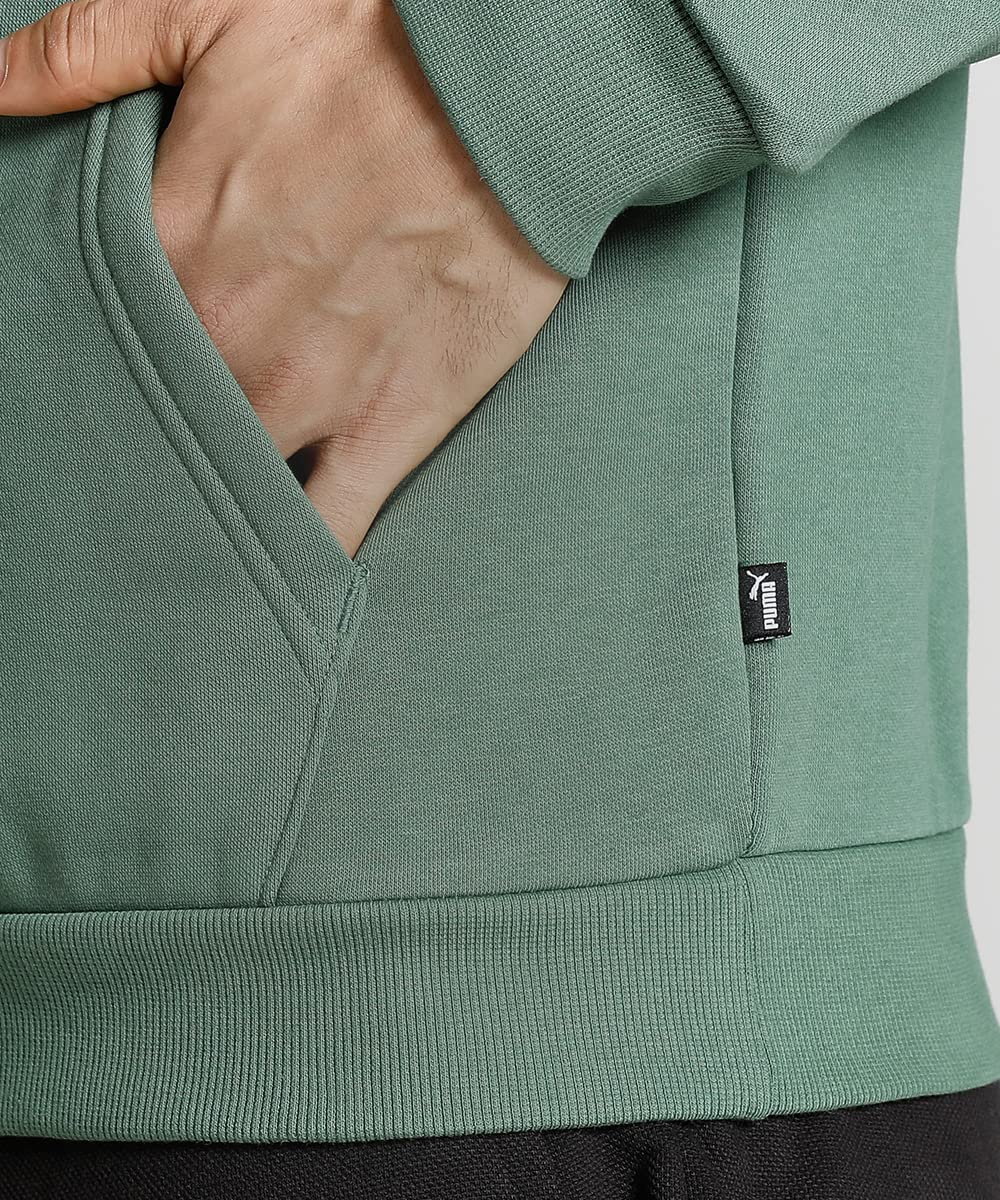 [846849-25] Mens Puma ESS+ 2 COLOR BIG LOGO HOODIE FL