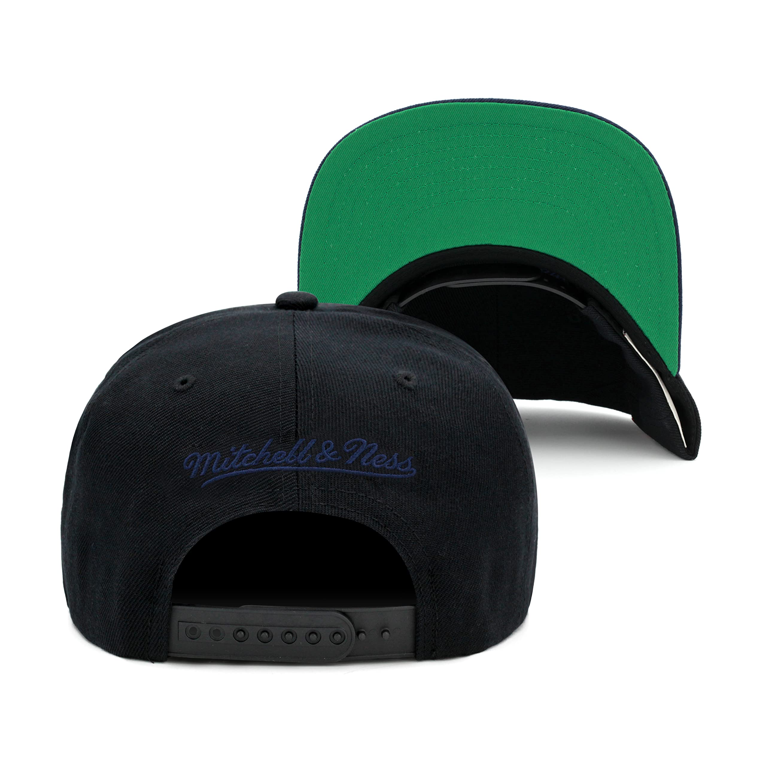 Mens Mitchell & Ness NBA TEAM SCRIPT 2.0 SNAPBACK HWC WARRIORS