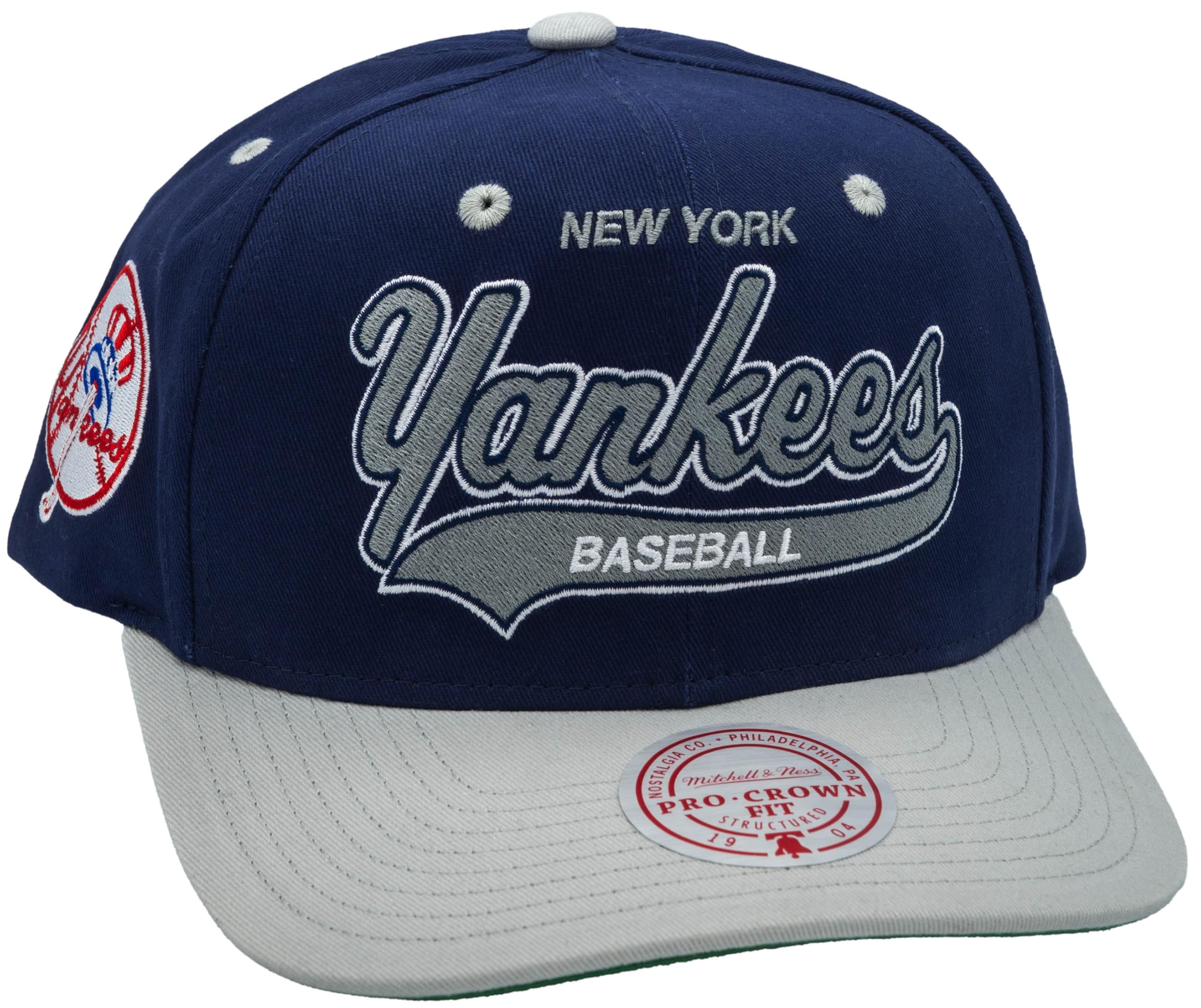 Mens Mitchell & Ness MLB TAIL SWEEP 2.0 PRO SNAPBACK YANKEES