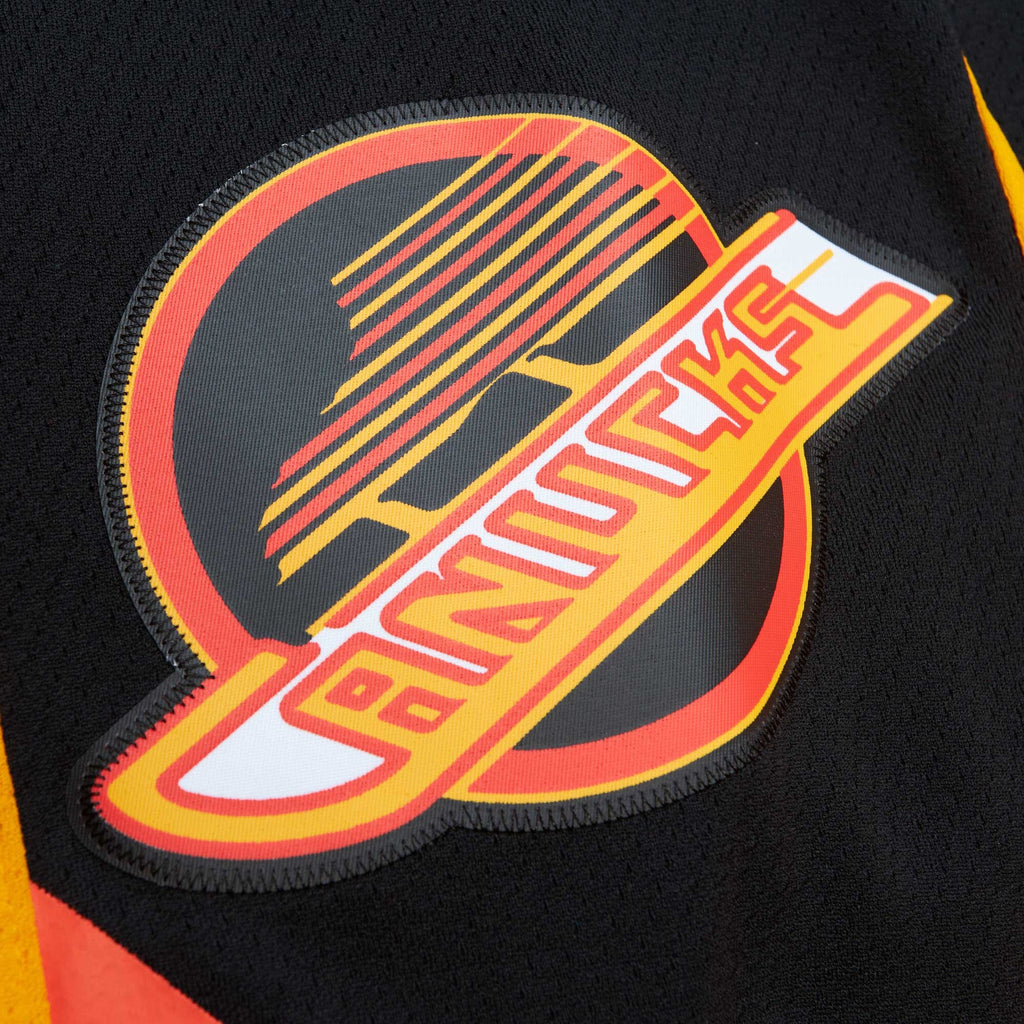 Mens Mitchell & Ness NHL YELLOW JERSEY CANUCKS 1981 DAVE WILLIAMS