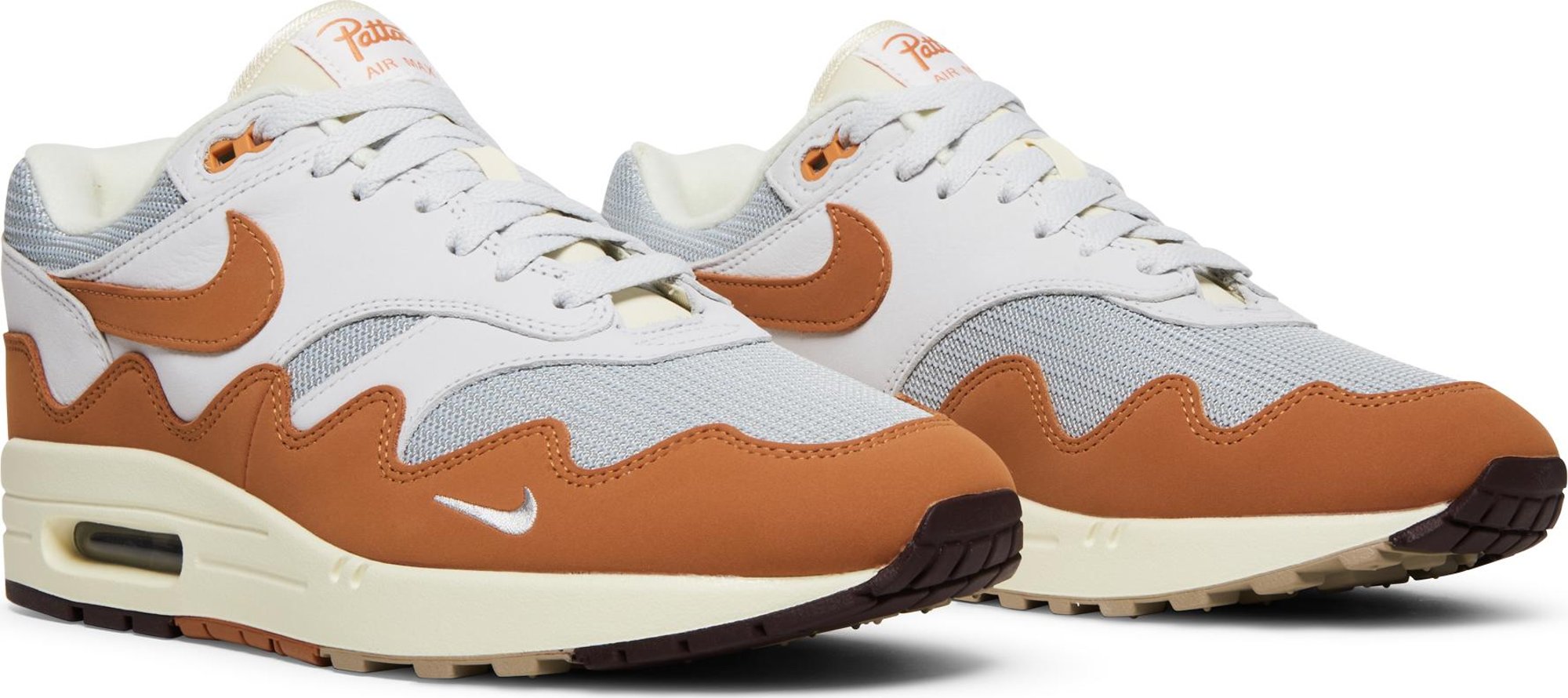 [DH1348-001] Mens Nike AIR MAX 1 'PATTA WAVES MONARCH (WITHOUT BRACELET)'