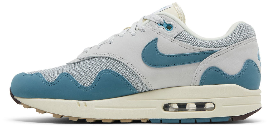 [DH1348-004] MENS NIKE AIR MAX 1 'PATTA WAVES NOISE AQUA' (WITH BRACELET)