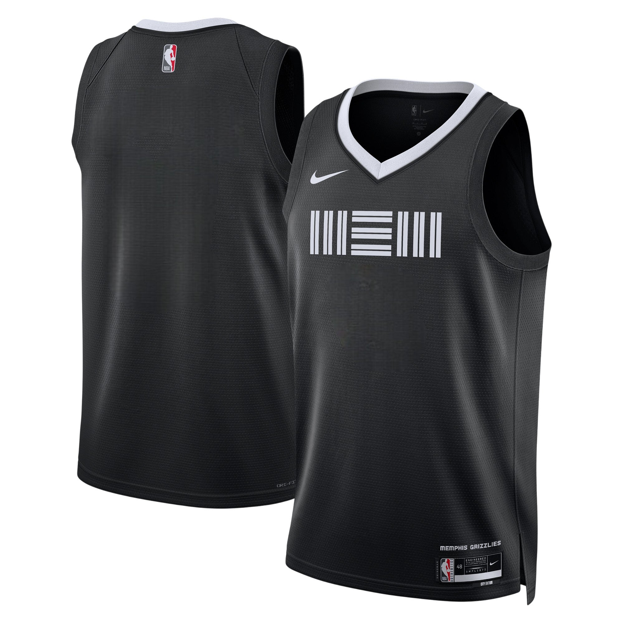 [DX8537-010] MENS NIKE NBA MEMPHIS GRIZZLIES CITY 2023/24 SWINGMAN JERSEY