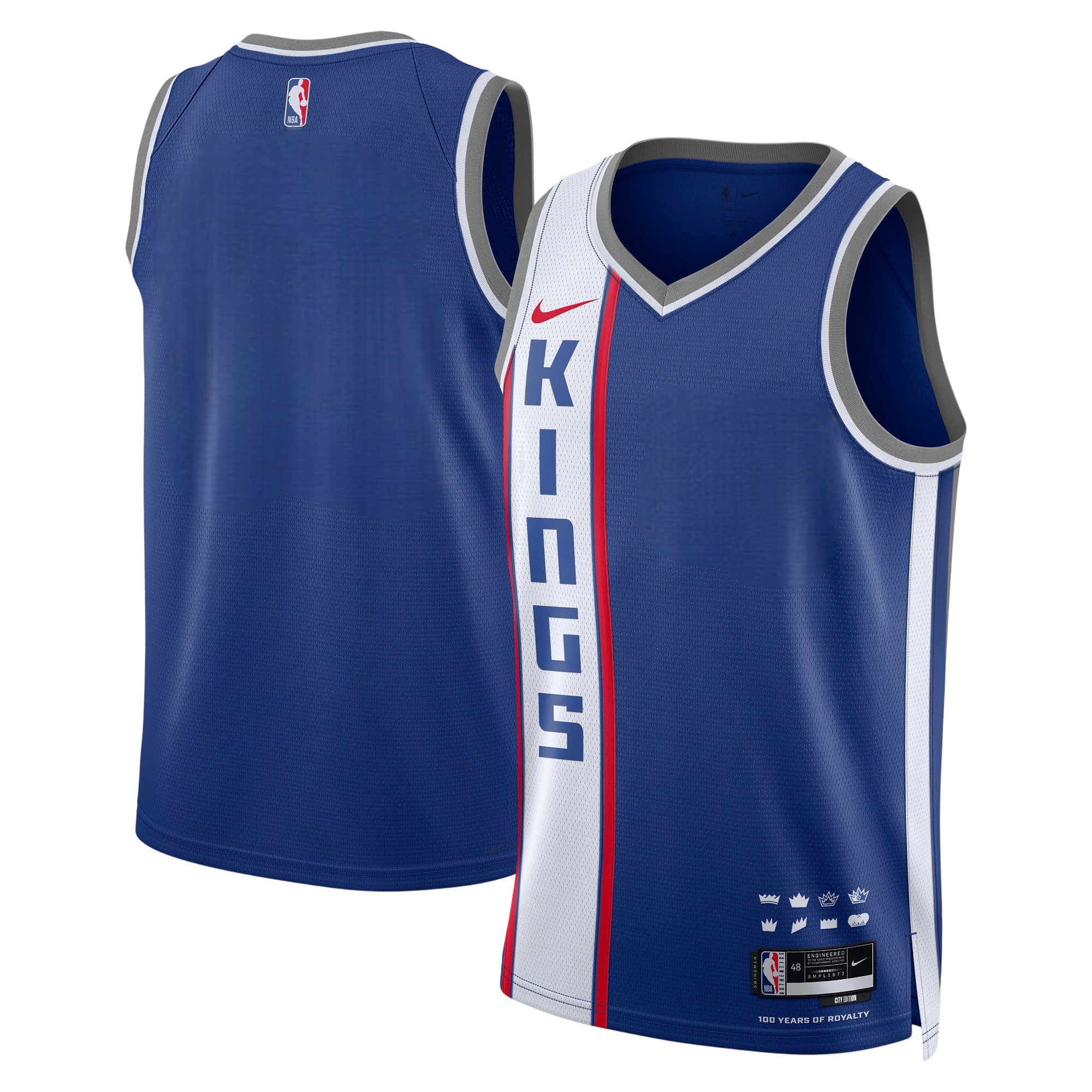 [DX8548-495] MENS NIKE NBA SACRAMENTO KINGS SWINGMAN 2023/24 CITY JERSEY