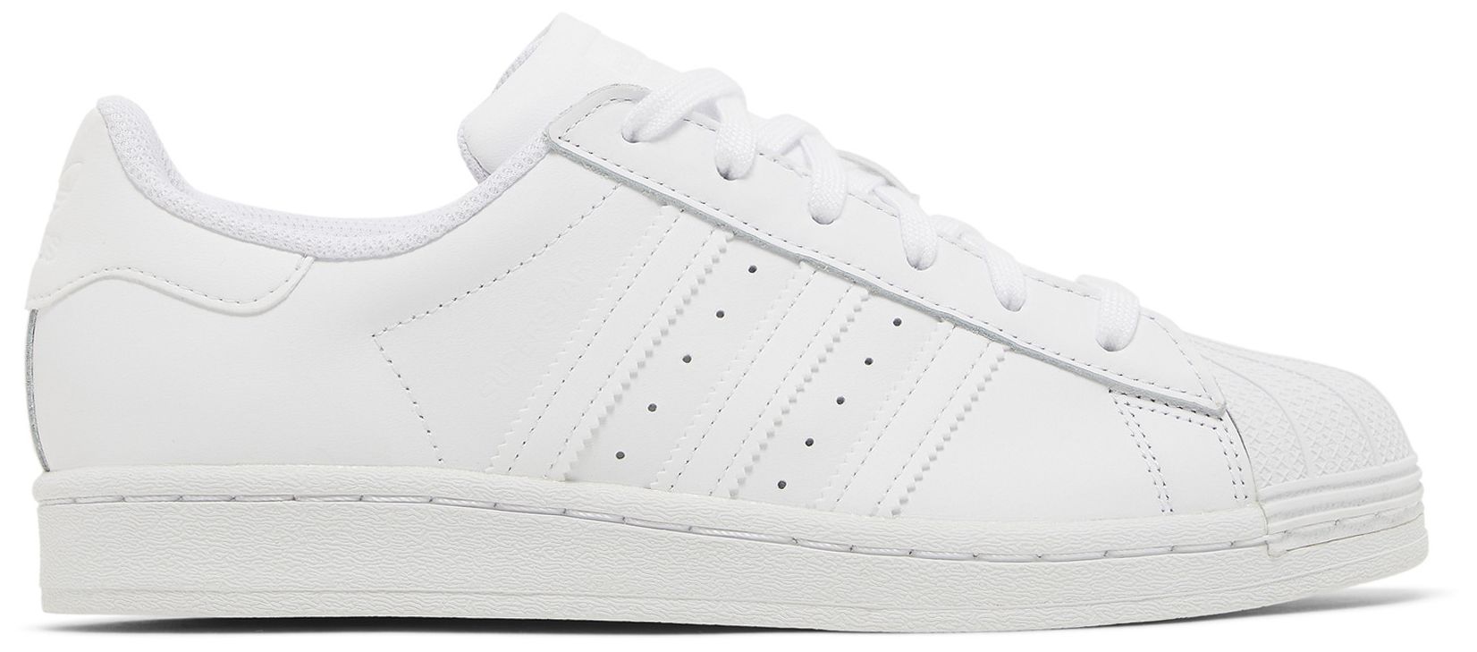 [EF5399] GRADE SCHOOL ADIDAS SUPERSTAR J 'TRIPLE WHITE'