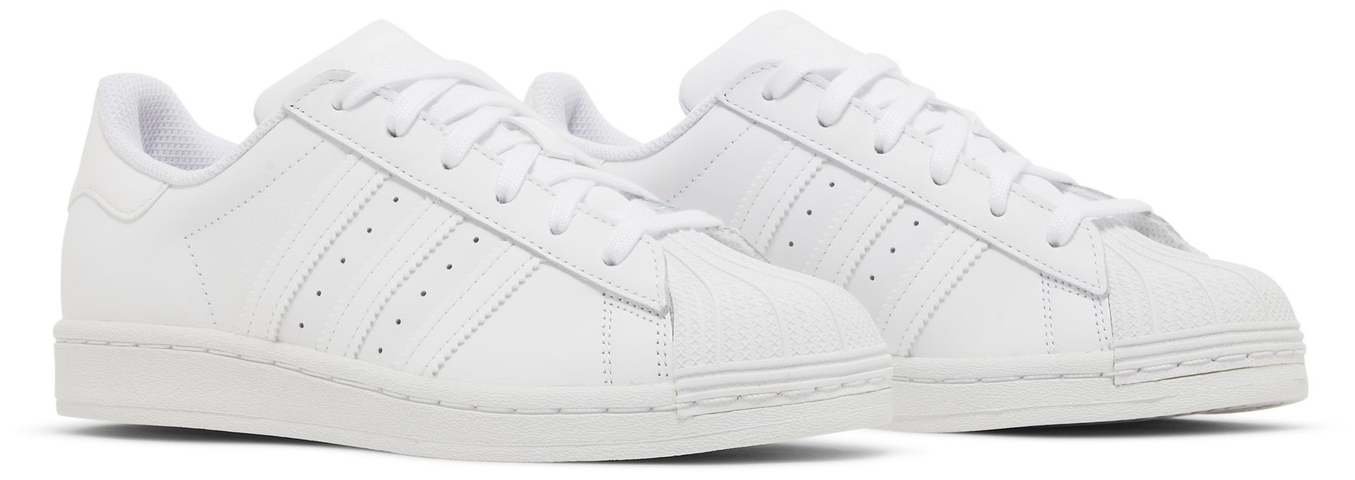 [EF5399] GRADE SCHOOL ADIDAS SUPERSTAR J 'TRIPLE WHITE'
