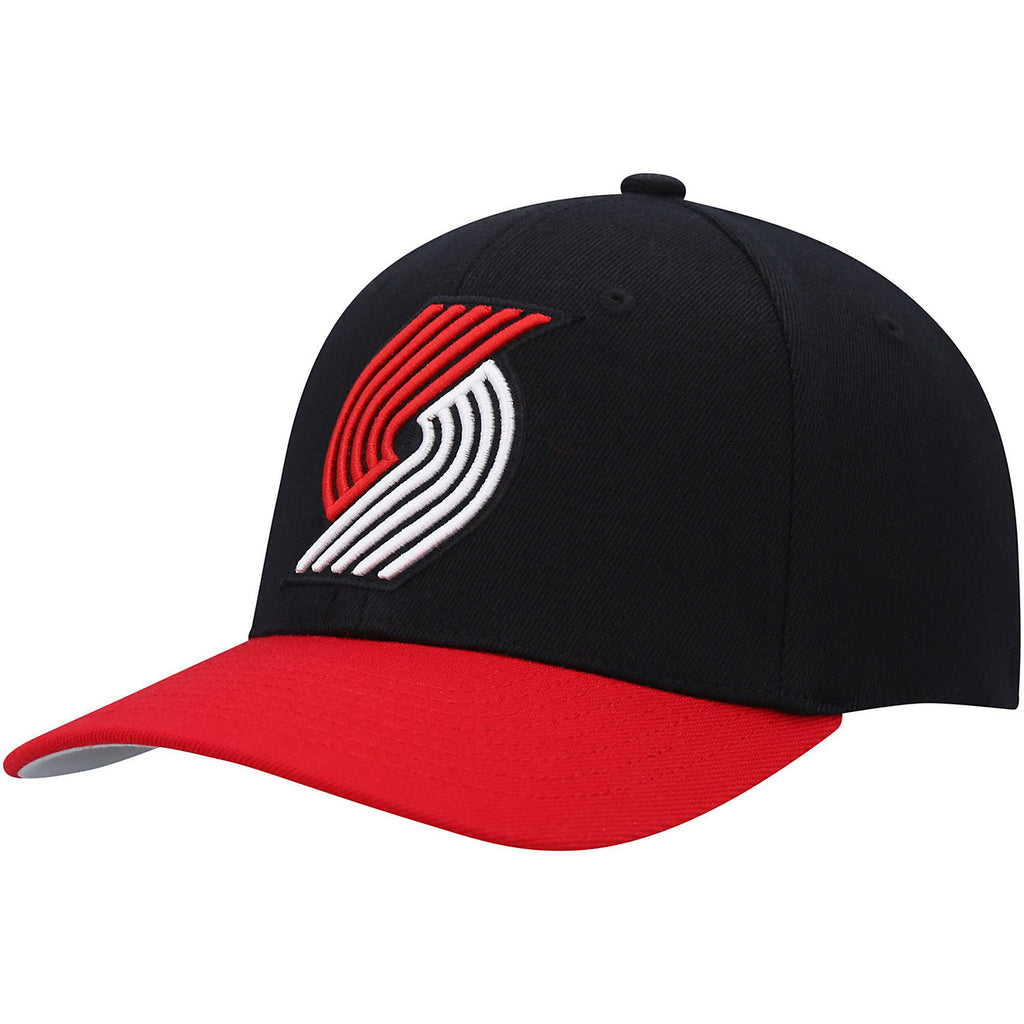 MENS MITCHELL & NESS NBA TEAM 2 TONE 2.0 STRETCH SNAPBACK NBA TRAIL BLAZERS