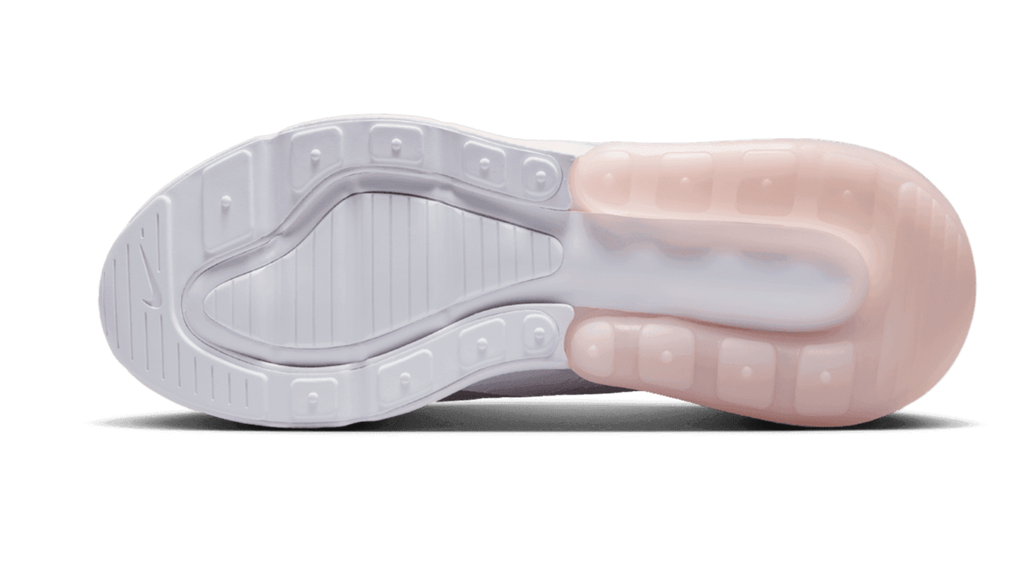 [943345-122] GRADE SCHOOL NIKE AIR MAX 270 'WHITE LIGHT SMOKE GREY PINK FOAM (GS)'