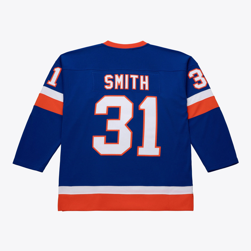 Mens Mitchell & Ness NHL DARK JERSEY ISLANDERS 1982 BILLY SMITH