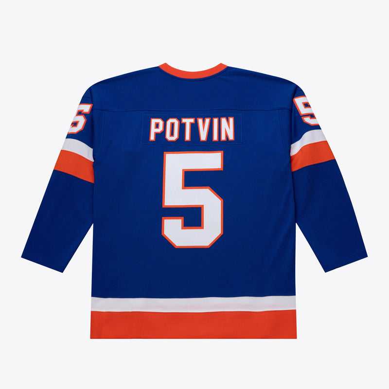 Mens Mitchell & Ness NHL DARK JERSEY ISLANDERS 1982 DENIS POTVIN