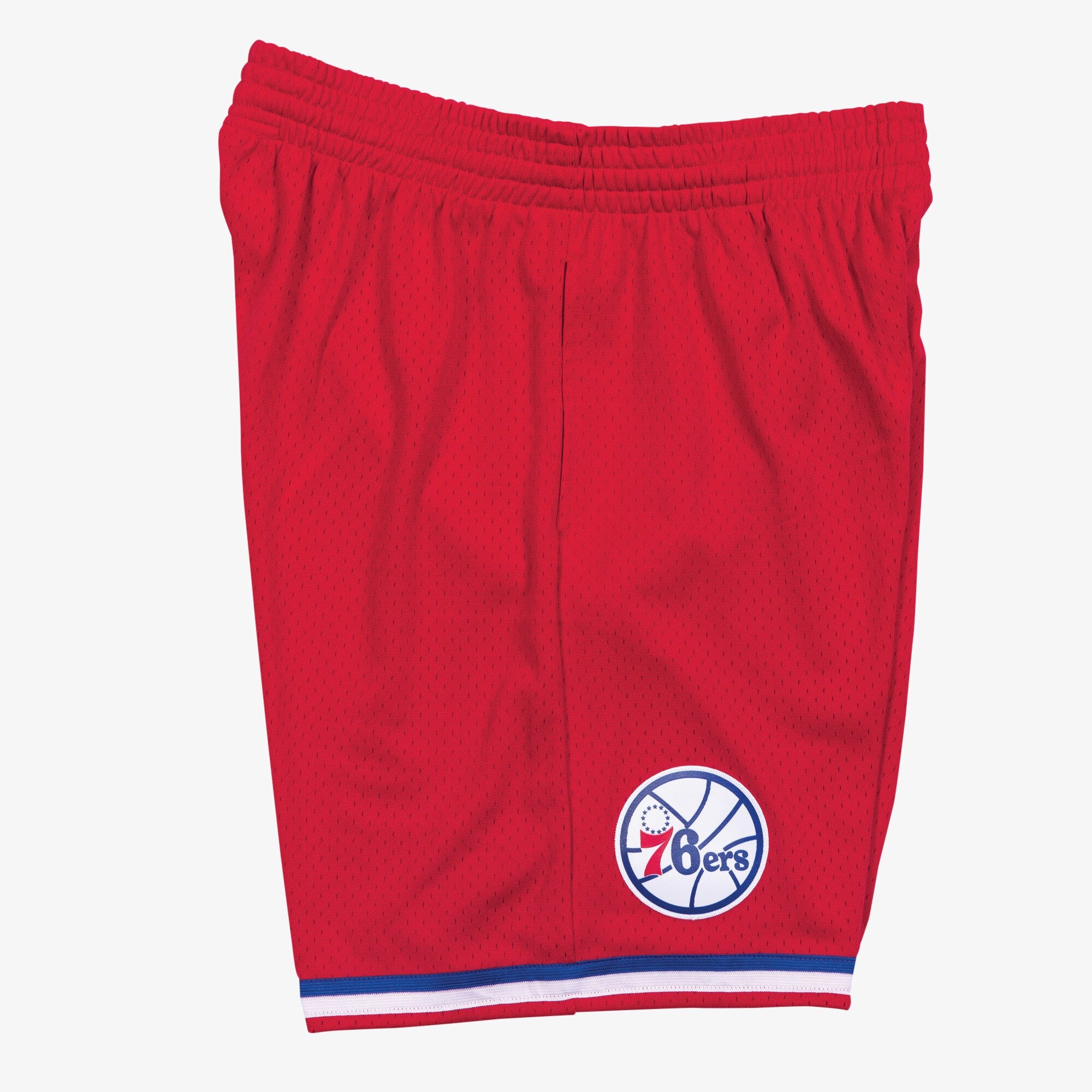 MENS MITCHELL & NESS NBA SWINGMAN ROAD SHORTS 76ERS 82-83
