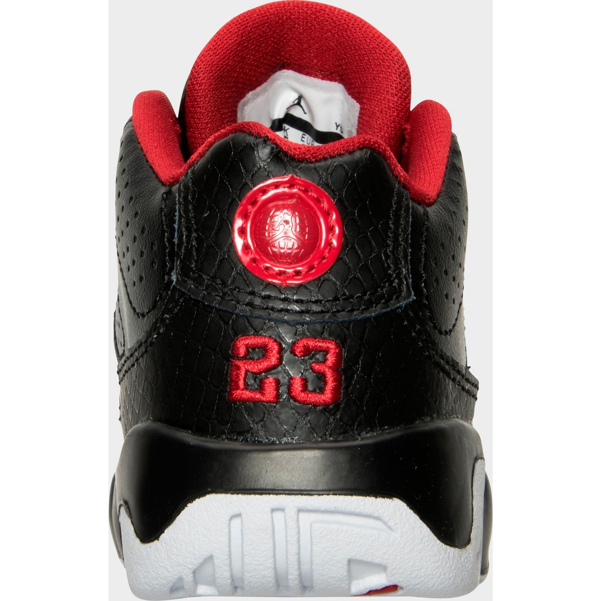 [833906-001] TODDLERS AIR JORDAN RETRO 9 LOW BT 'BLACK GYM RED WHITE'
