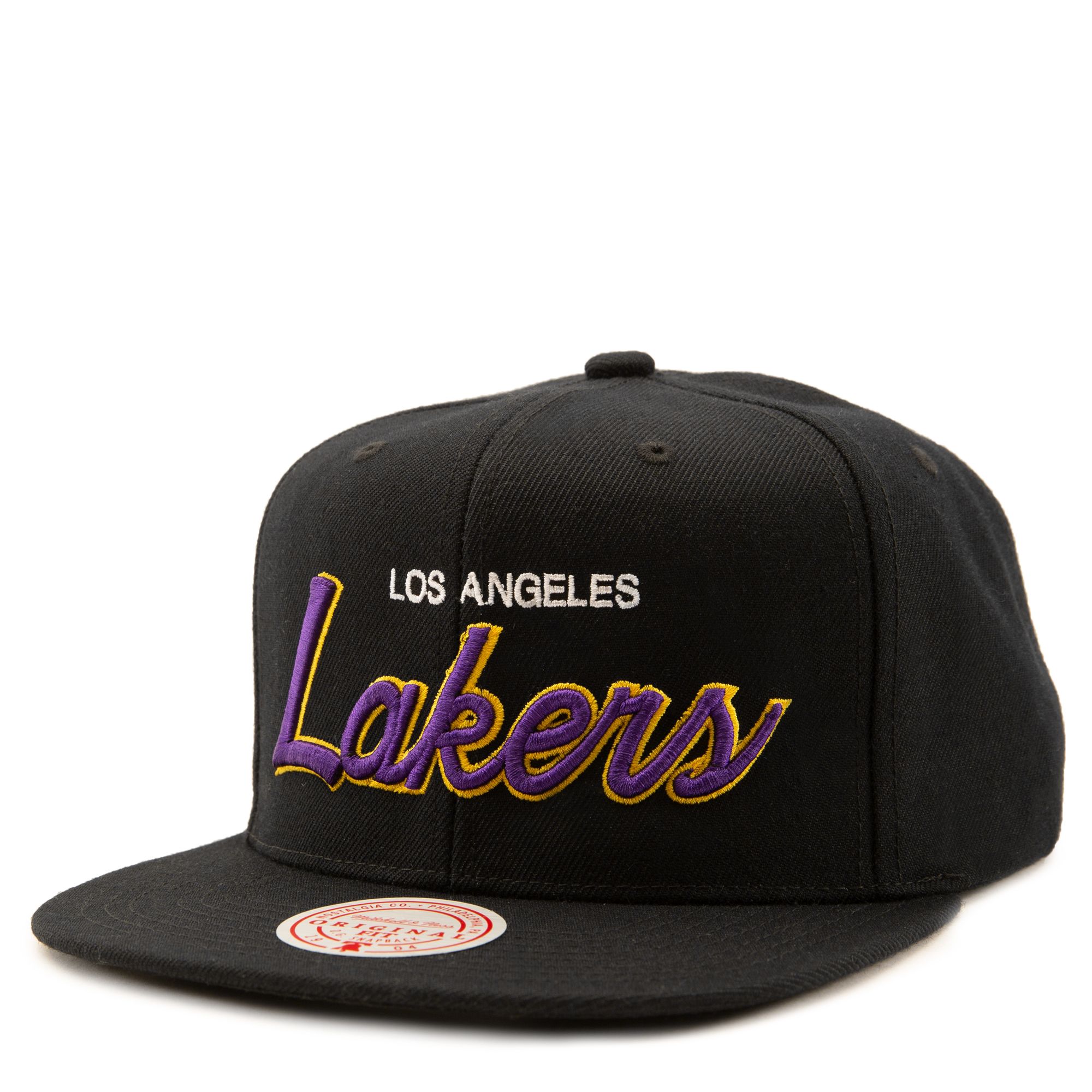Mens MITCHELL & NESS NBA SCRIPT LAKERS LAKERS