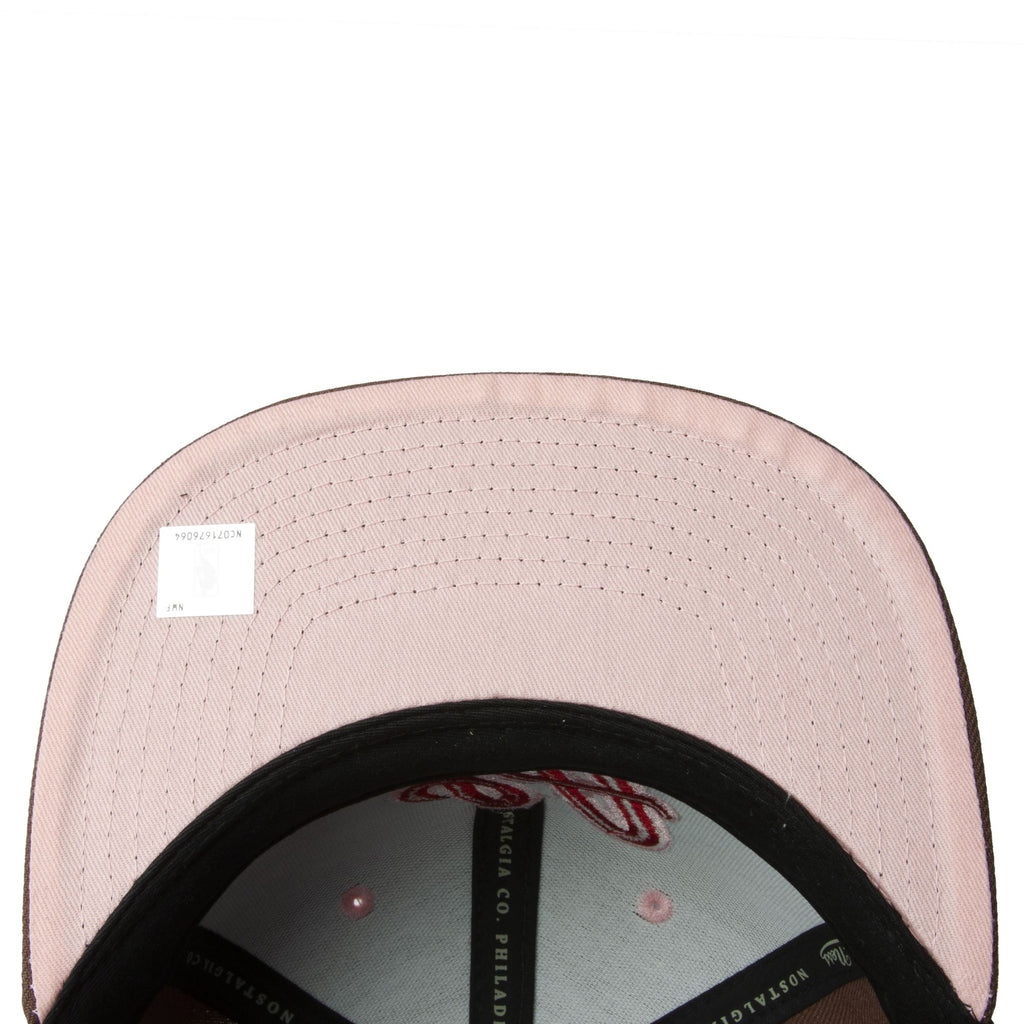 Mens Mitchell & Ness NBA BROWN SUGAR BACON FITTED HWC LAKERS