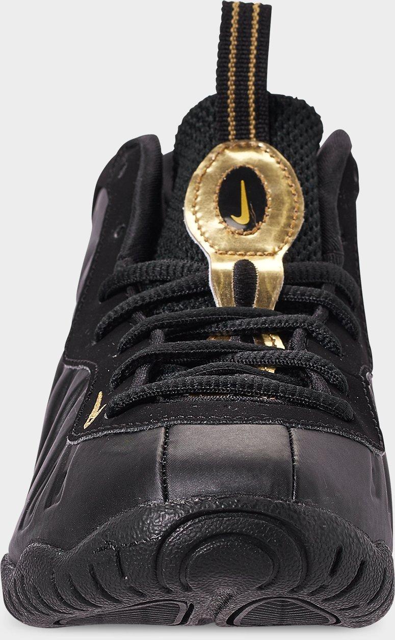 [843755-010] PRESCHOOL NIKE AIR FOAMPOSITE PRO 'BLACK METALLIC GOLD'