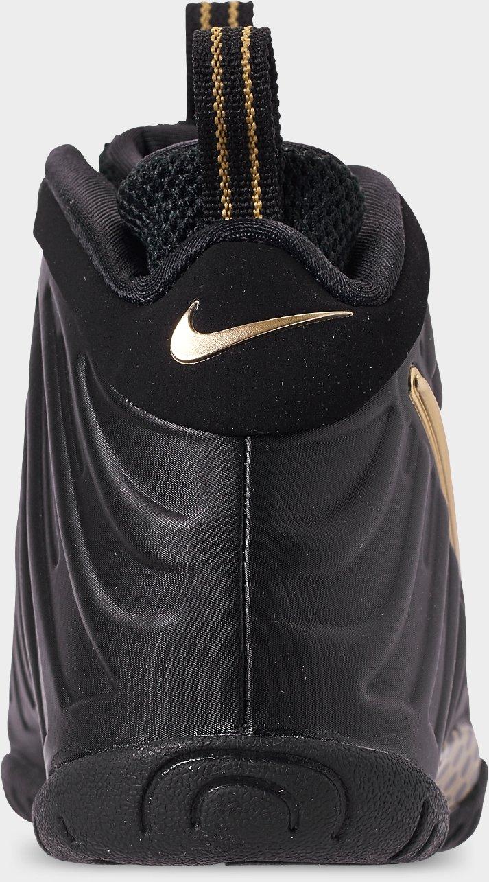 [843755-010] PRESCHOOL NIKE AIR FOAMPOSITE PRO 'BLACK METALLIC GOLD'